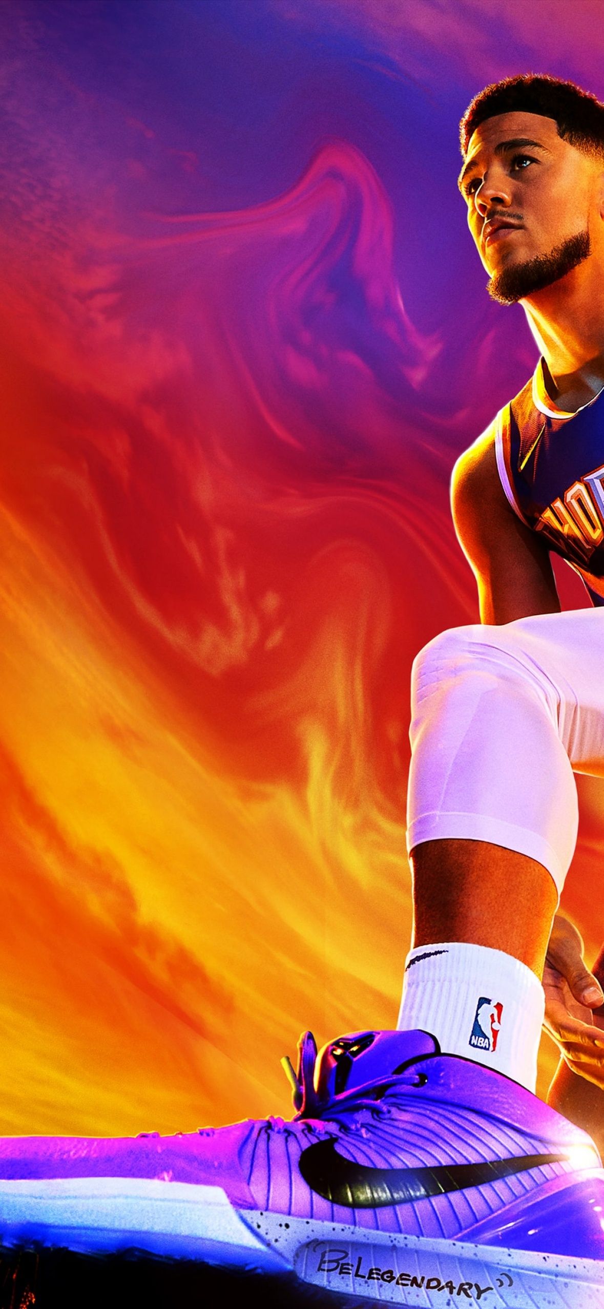 1179x2556 Devin Booker Wallpaper 4K, NBA 2K PC Games, PlayStation