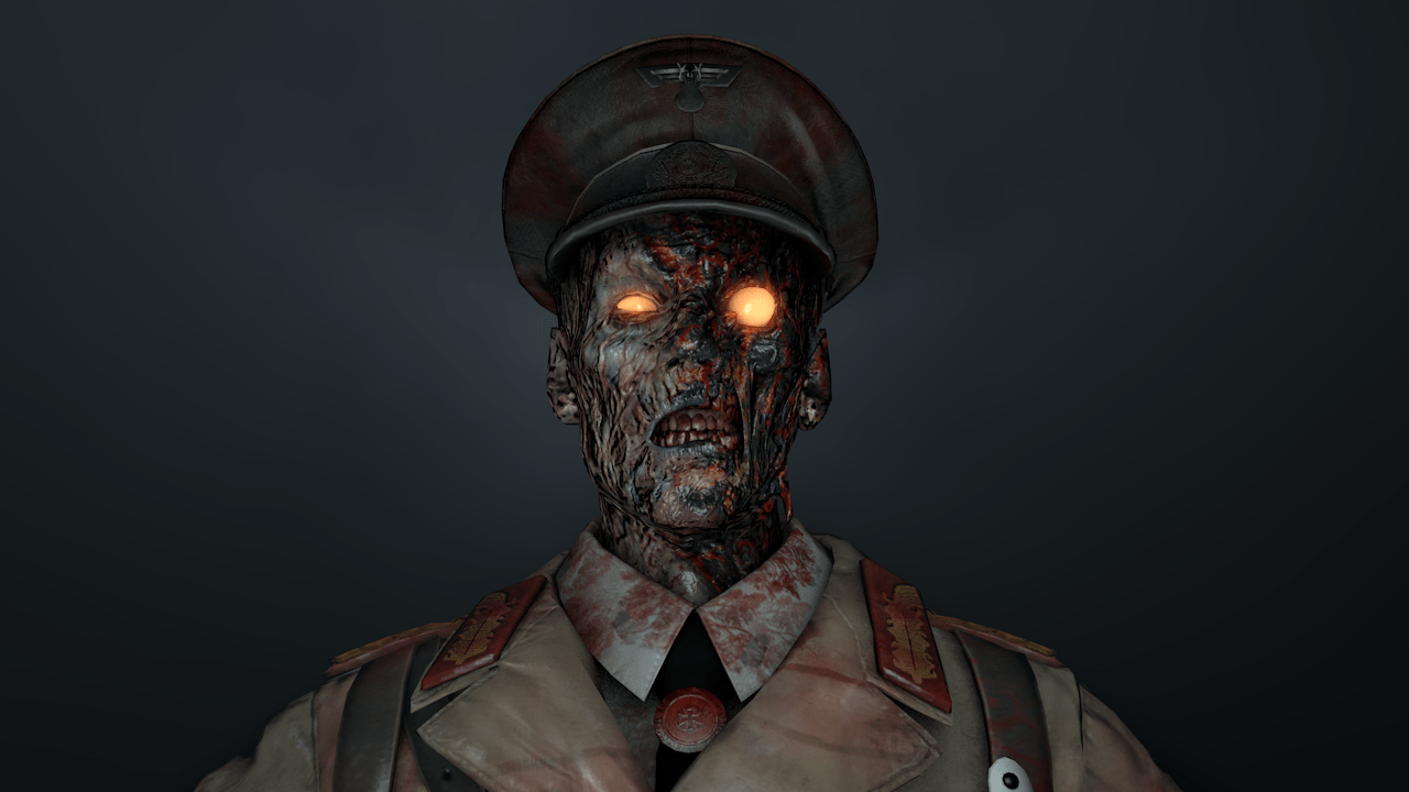 1280x720 Zombie Richtofen i've been working on. Might make a nice wallpaper!