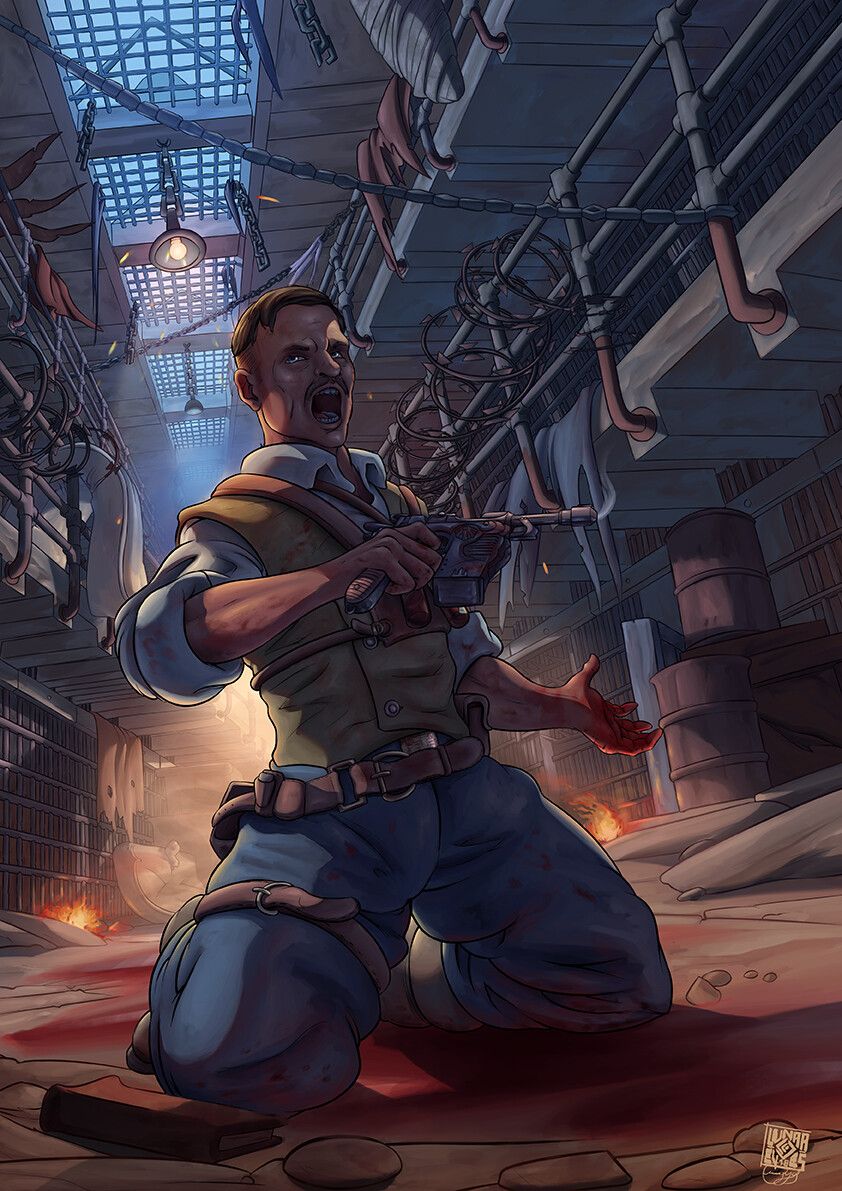 842x1191 Richtofen Fanart Piece