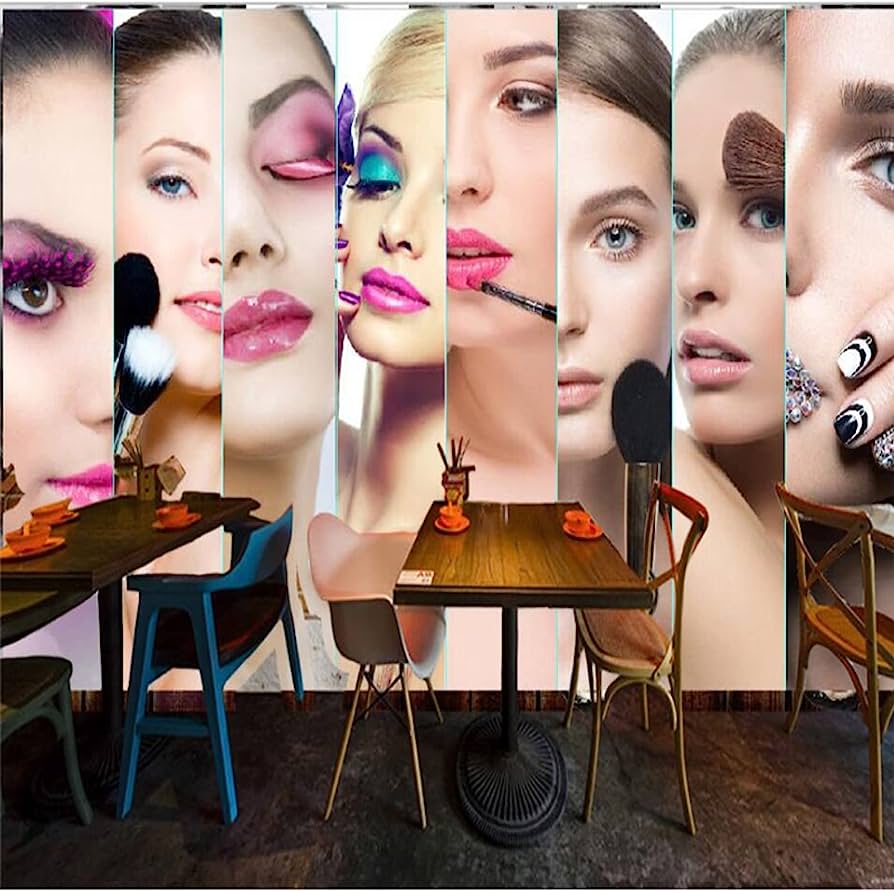 894x891 NSDQSM Beauty Salon Makeup 3D Wallpaper Wall Mural, Beauty Women Removable Wall Mural. Self Adhesive Large Wallpaper For Boys Girls Bedroom Living Room TV Backdrop Decor 118W X 83H : Tools