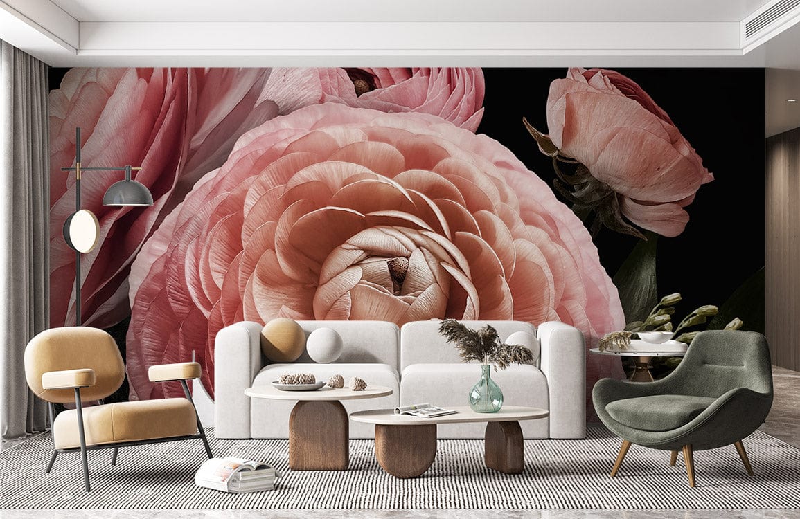 1155x750 Pink Mural Wallpaper. Plain & Patterned Wall Mural for Interior UK