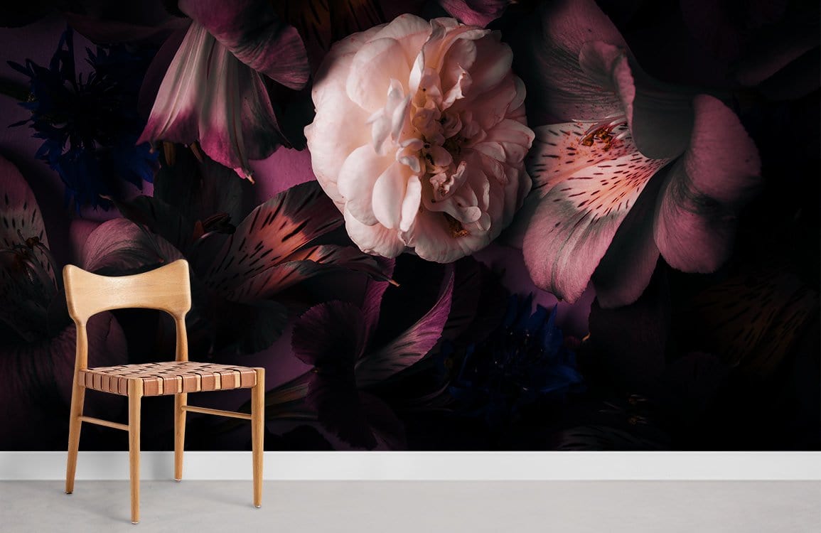 1155x750 Pink Mural Wallpaper. Plain & Patterned Wall Mural for Interior UK