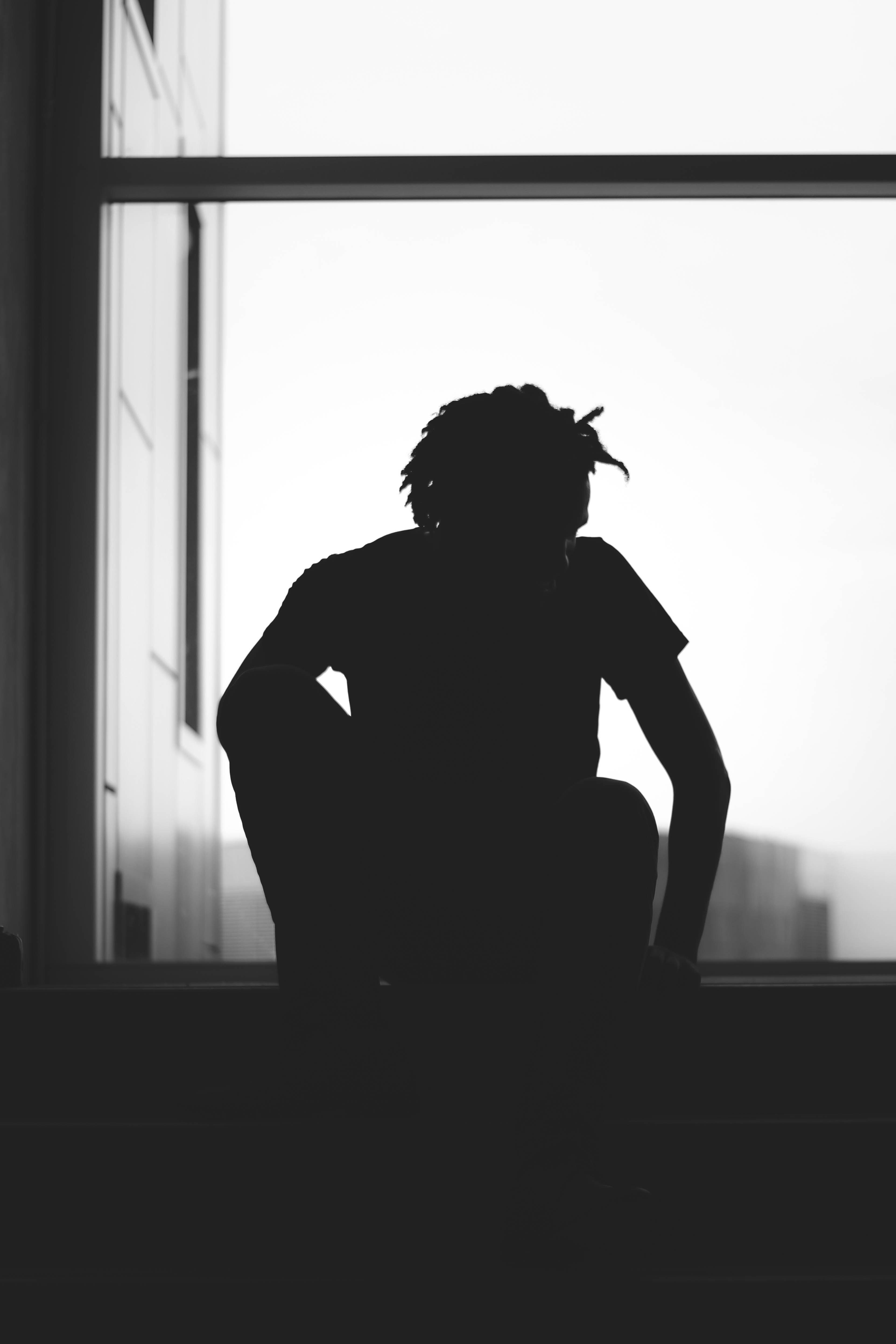 3329x4993 Wallpaper / man male silhouette and dark HD 4k wallpaper free download