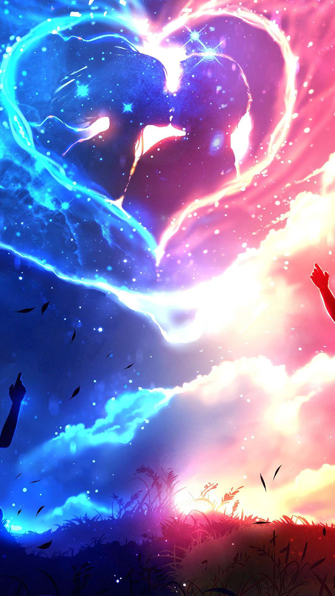 1080x1920 Anime Couple Wallpaper for iPhone and Android