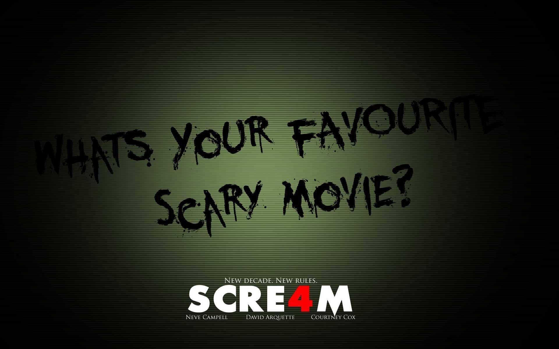 1920x1200 Download Scream Scary Movie Poster Wallpaper