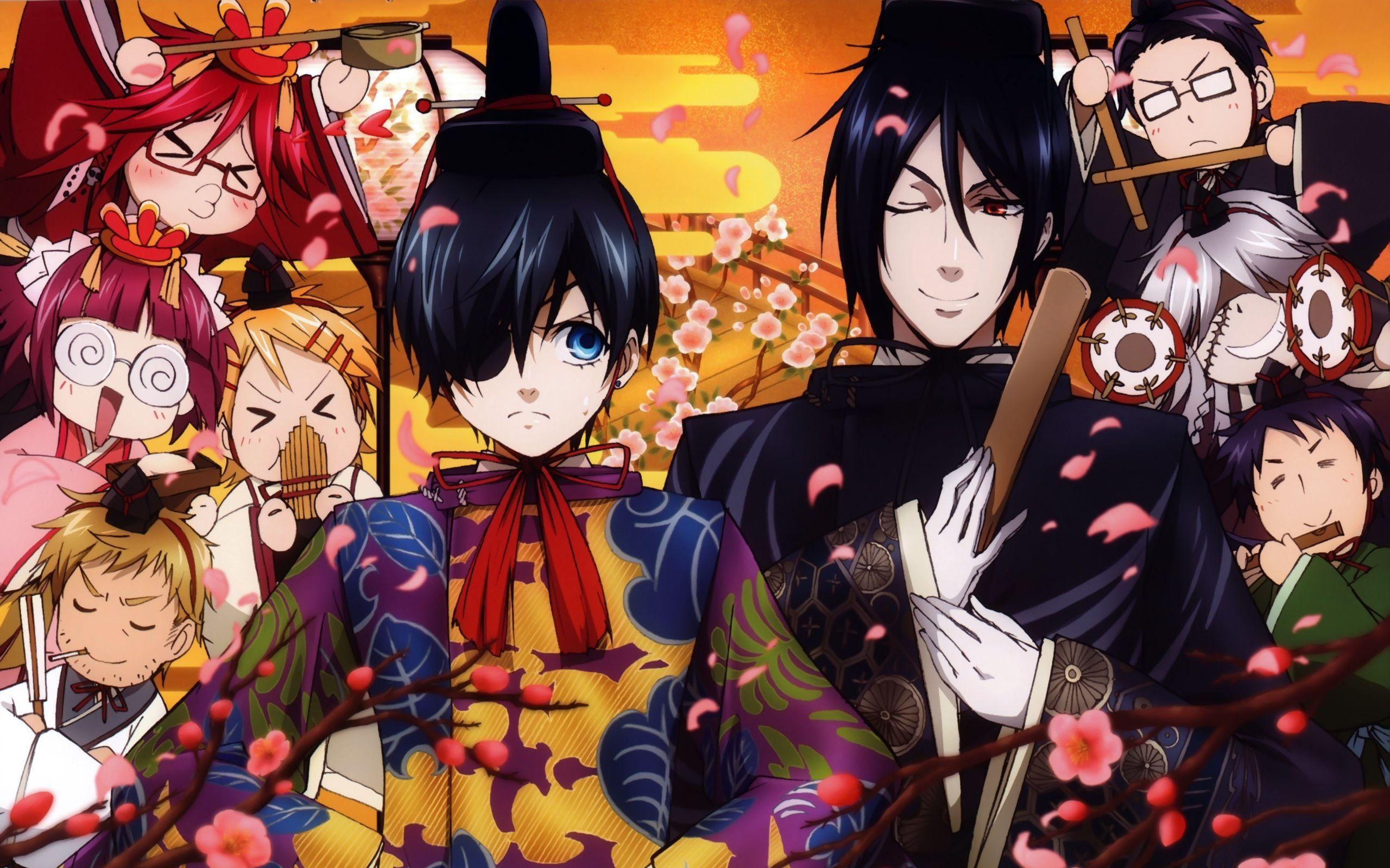 Anime Black Butler Christmas Wallpapers Top Free Anime Black Butler