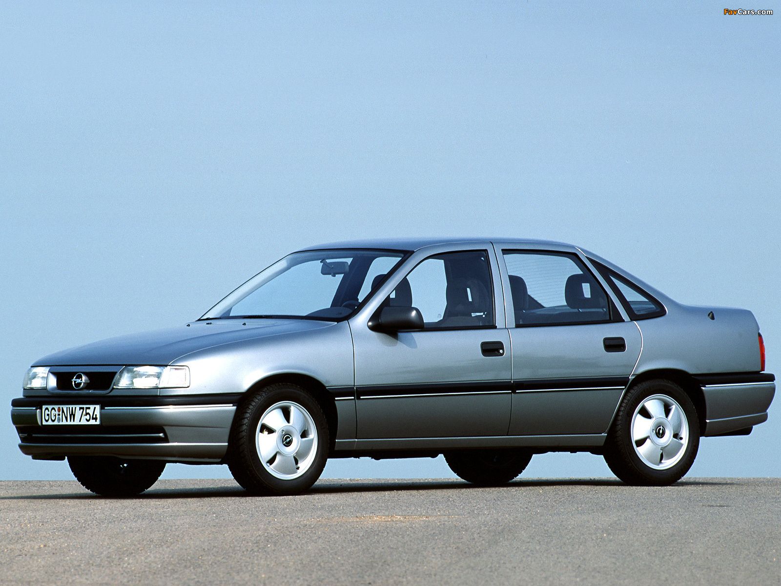 1600x1200 Opel Vectra V6 (A) 1993–95 wallpaper (1600x1200)