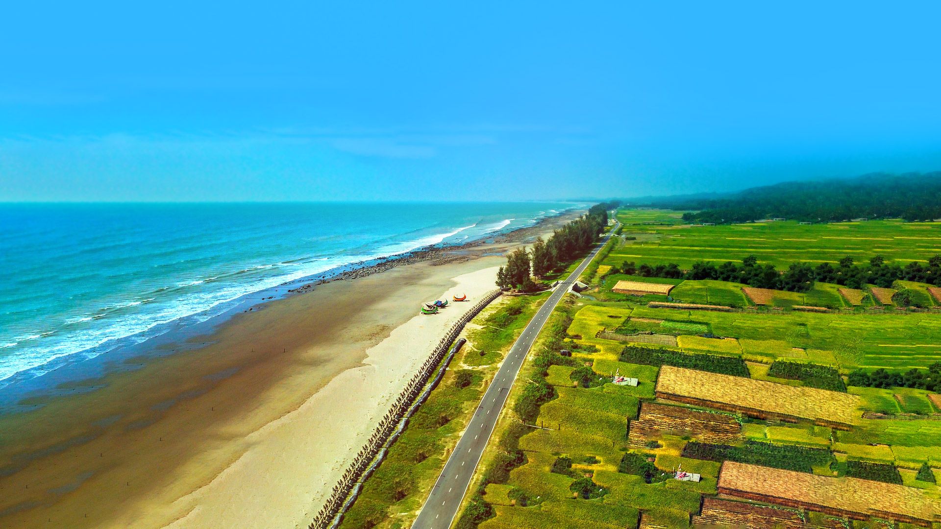 Summer Beaches In Bangladesh