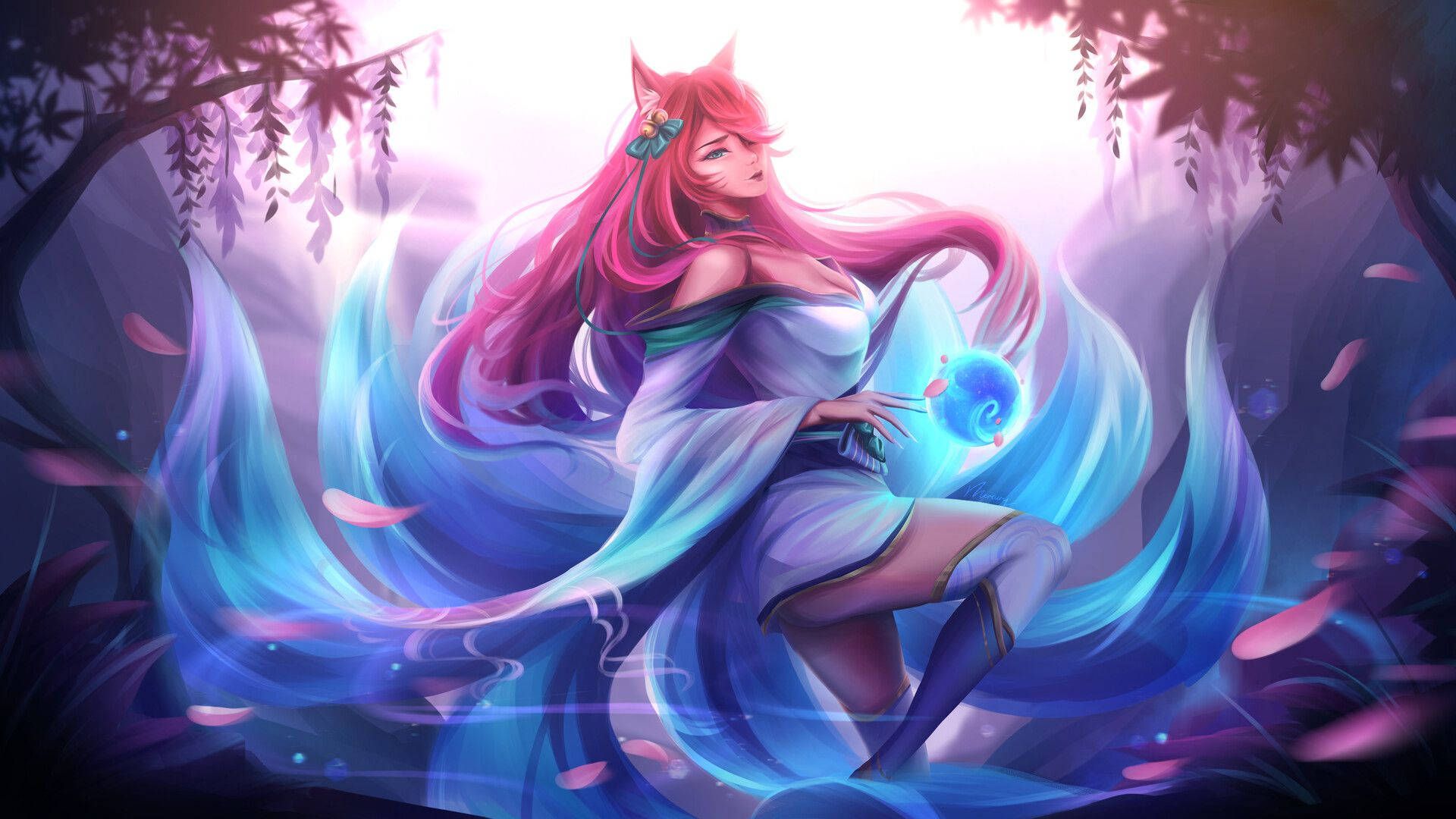 1920x1080 Ahri Wallpaper