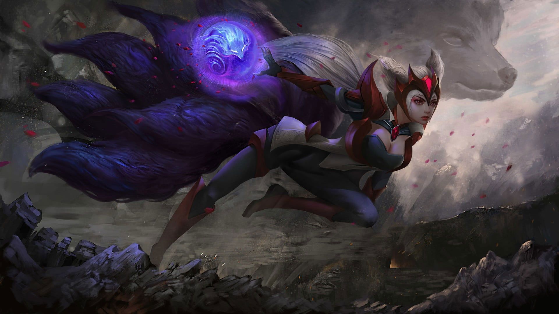 1920x1080 Wallpaper LOL, League Of Legends, Ahri