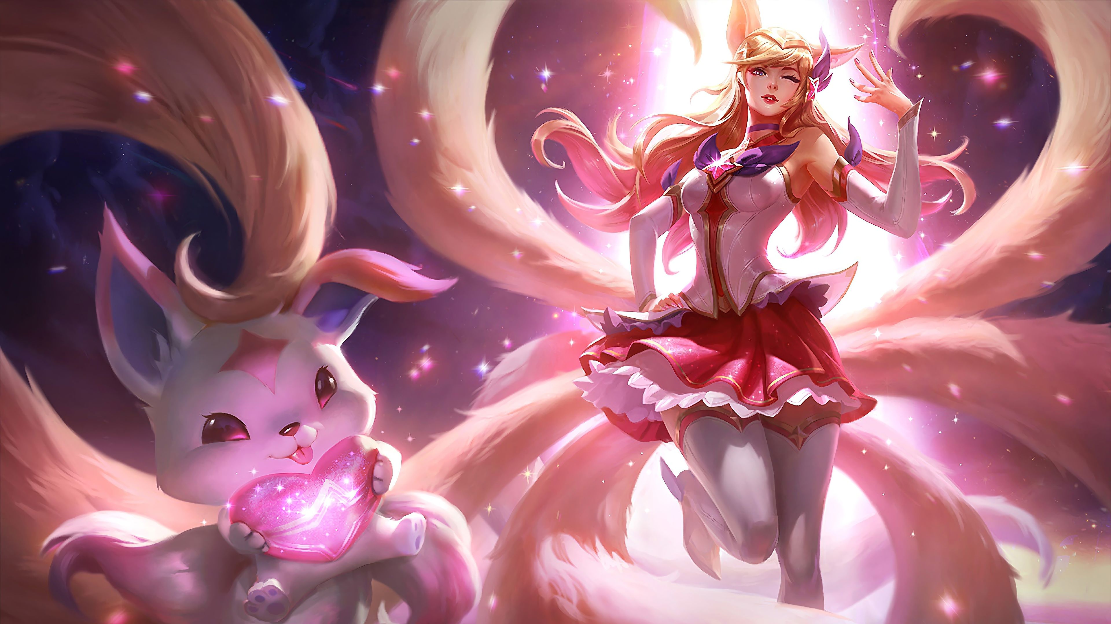 Ahri LoL Wallpapers - Top Free Ahri LoL Backgrounds - WallpaperAccess