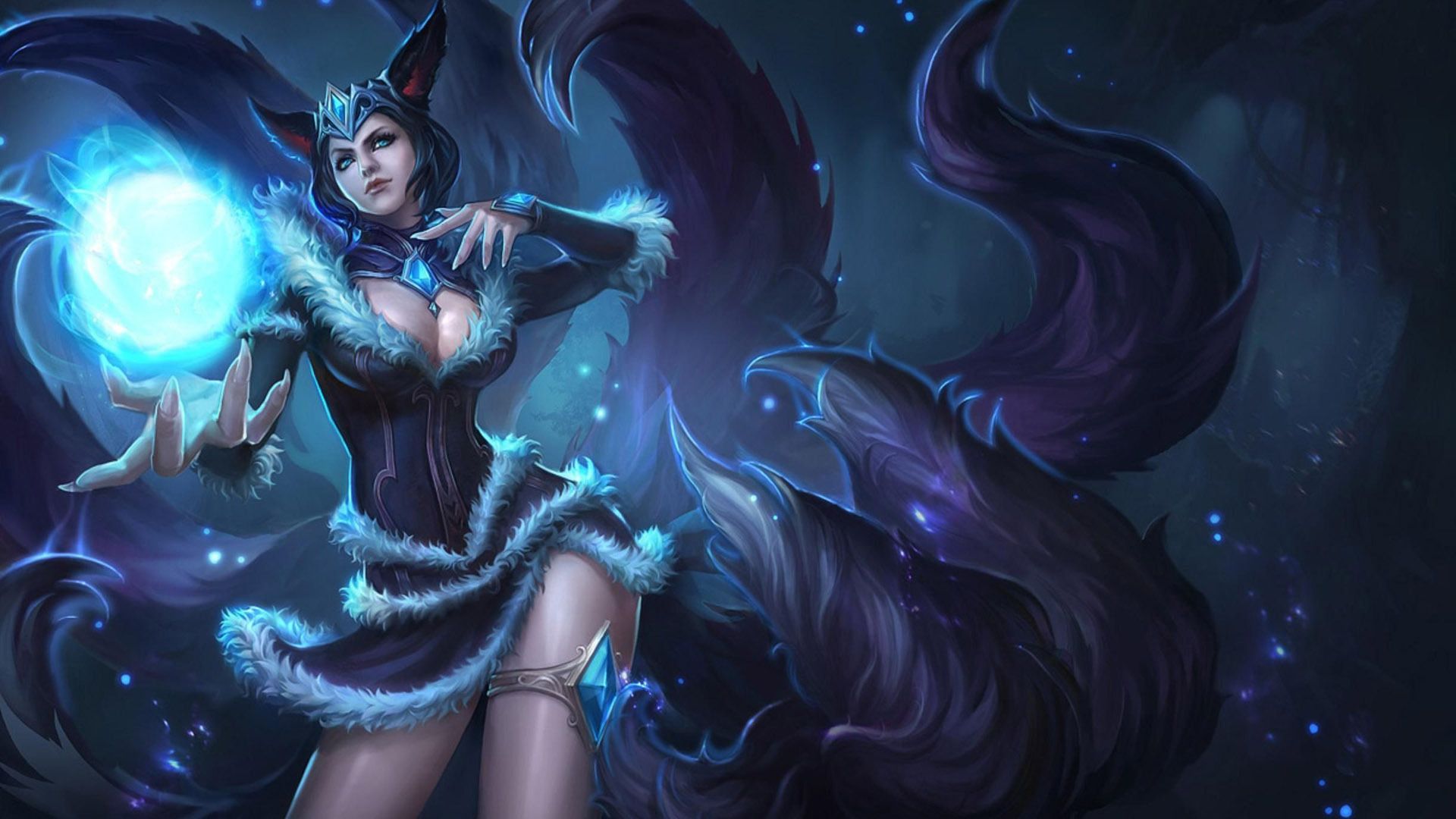 1920x1080 Free Download Ahri League Of Legends Wallpaper [1920x1080] For Your Desktop, Mobile & Tablet. Explore Ahri Wallpaper. K DA Ahri Wallpaper