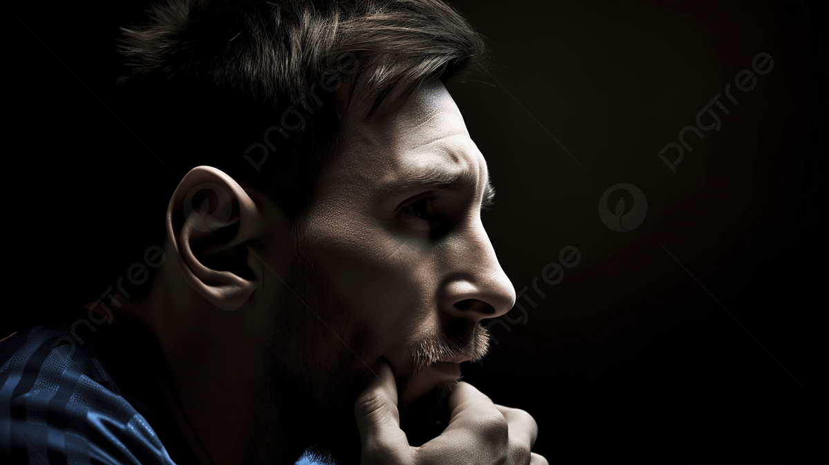 1200x673 Lionel Messi Portrait In Black And White Background, Messi Cool Picture Background Image And Wallpaper for Free Download