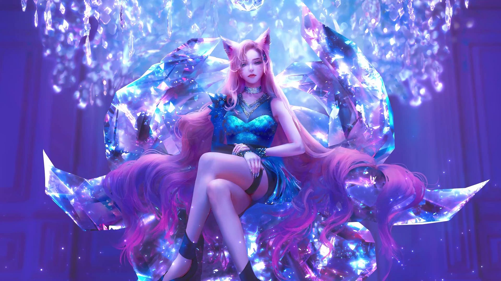 KDA Ahri Wallpapers - Top Free KDA Ahri Backgrounds - WallpaperAccess