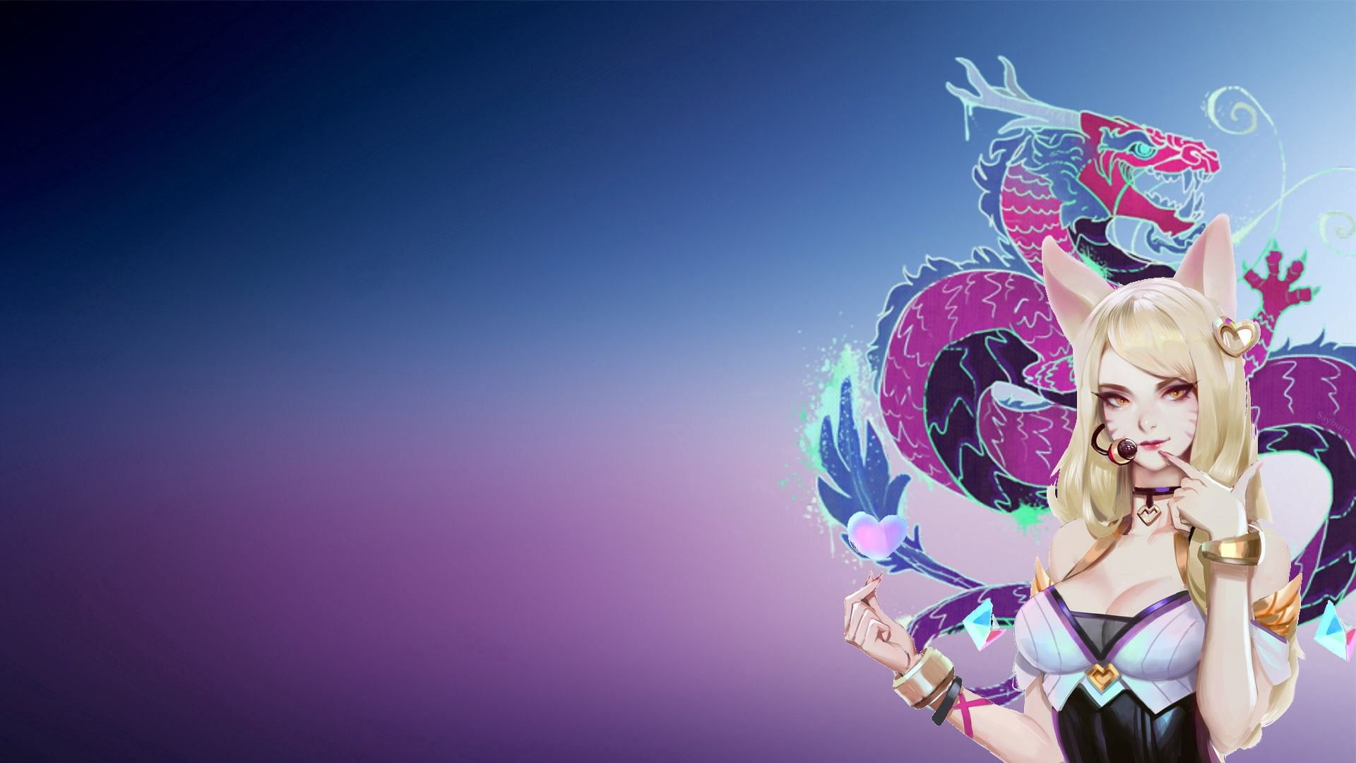 1920x1080 Wallpaper / kda, 1080P, KDA Ahri free download