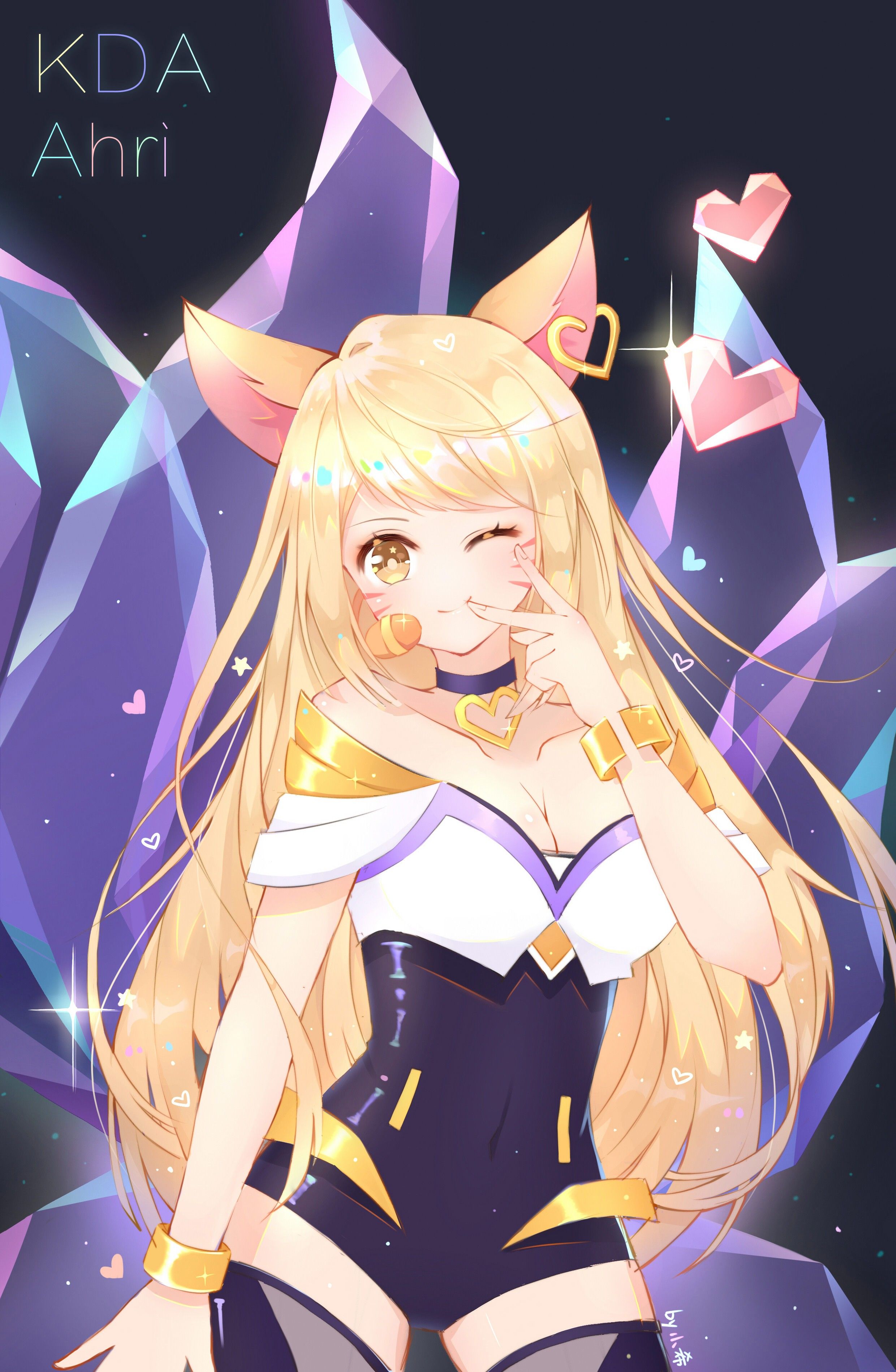 2480x3800 K DA Ahri. Wallpaper & Fan Arts. League Of Legends