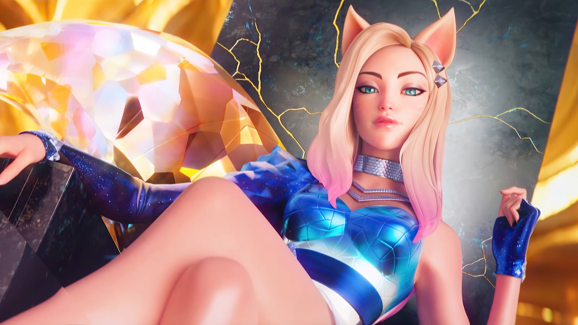 1920x1080 Wallpaper / League of Legends, 1080P, Riot Games, Ahri, Ahri (League of Legends), kda free download