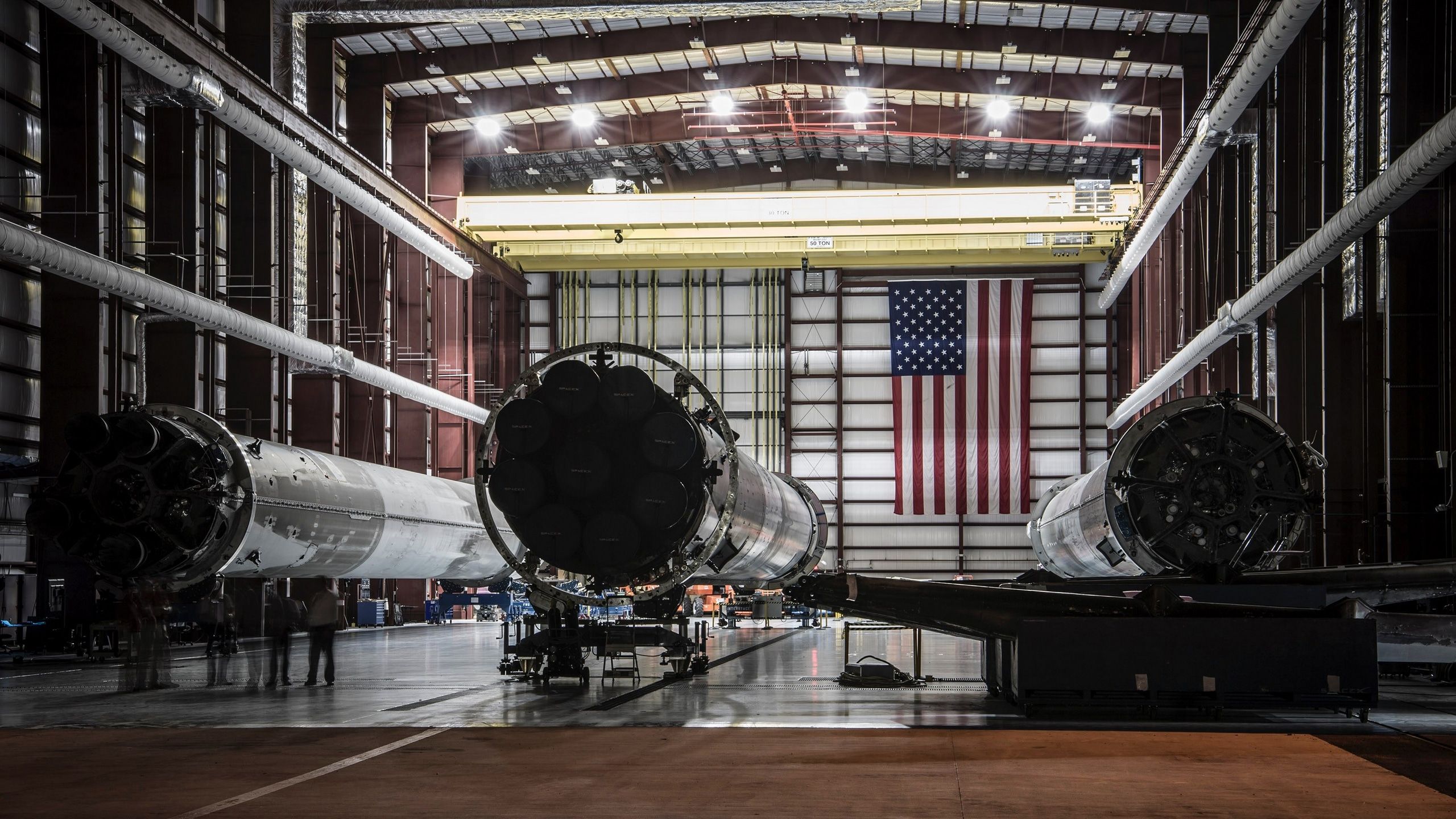 2560x1440 Wallpaper / rocket hangar manufacturing and usa HD 4k wallpaper free download