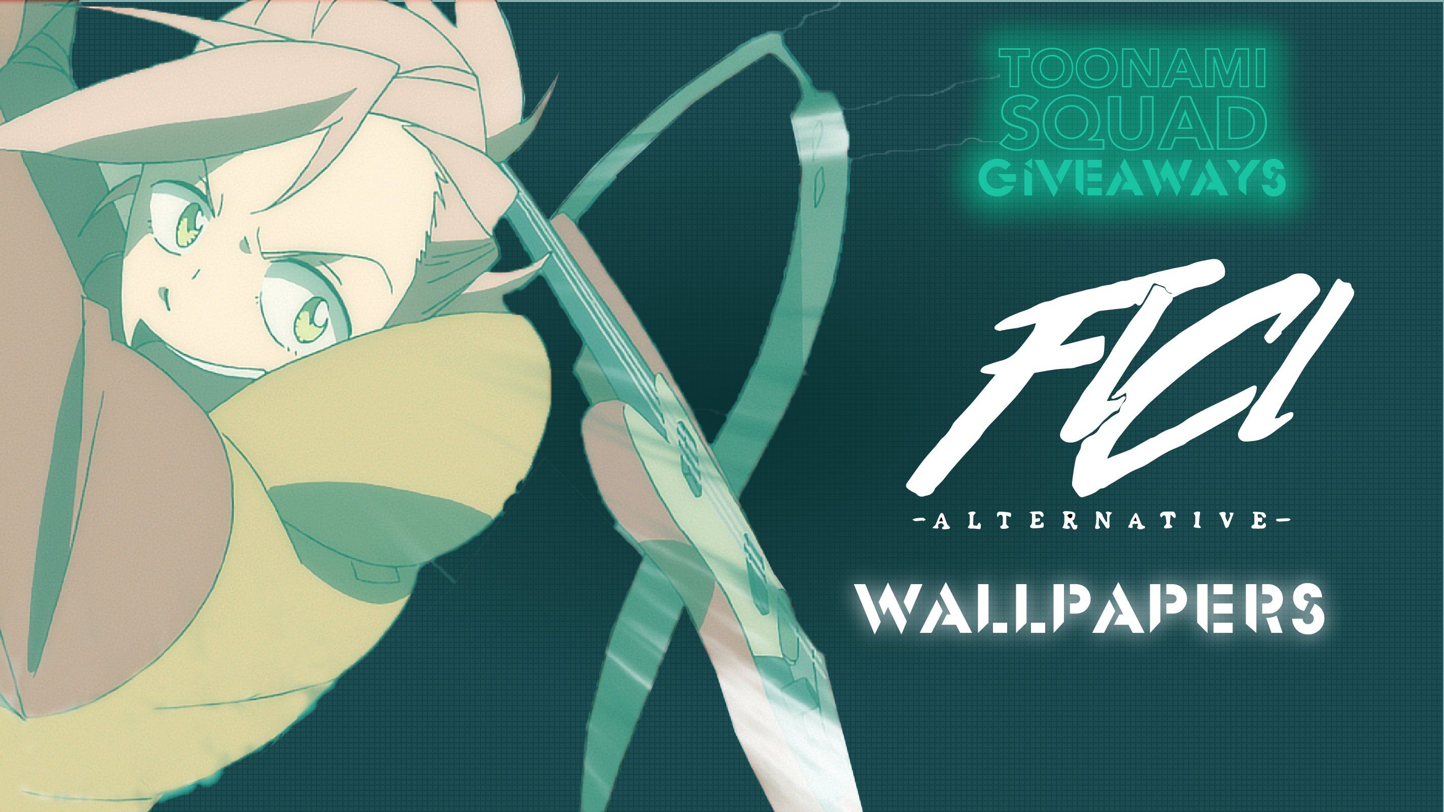 2846x1600 ToonamiSquad.com and Adult Swim FLCL Alternative Wallpaper Giveaway