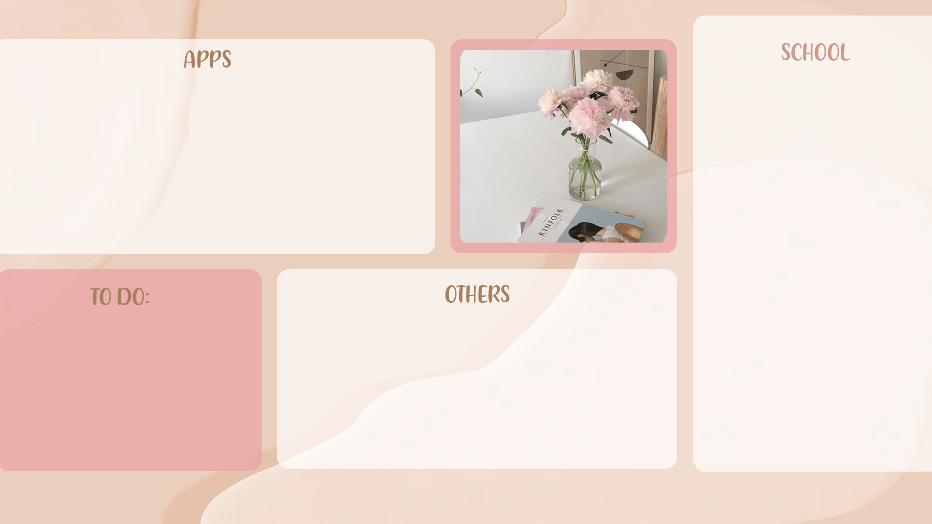 1920x1080 Desktop Wallpaper Organizer. Cute laptop wallpaper, Desktop wallpaper design, Desktop wallpaper organizer