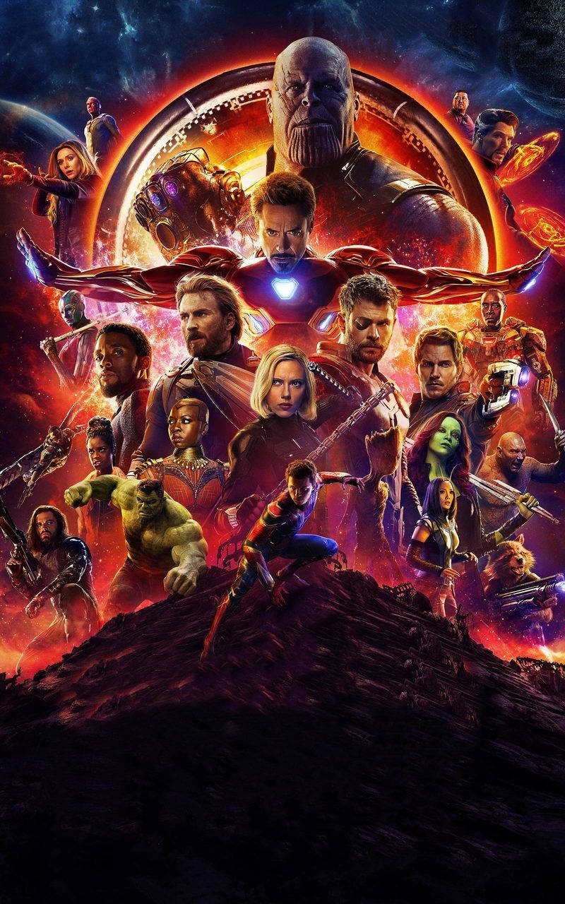 800x1280 Download 4k Avengers Endgame Movie Poster Wallpaper