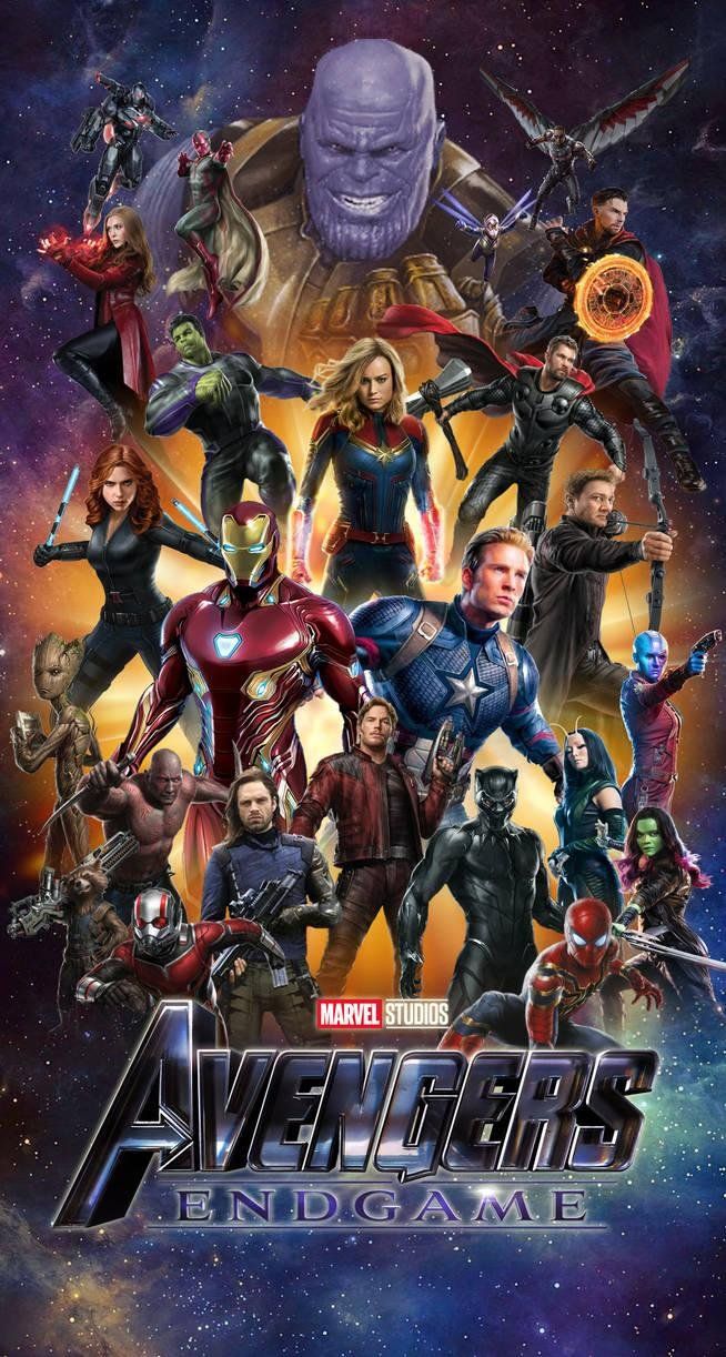 654x1222 Avengers endgame characters Wallpaper Download