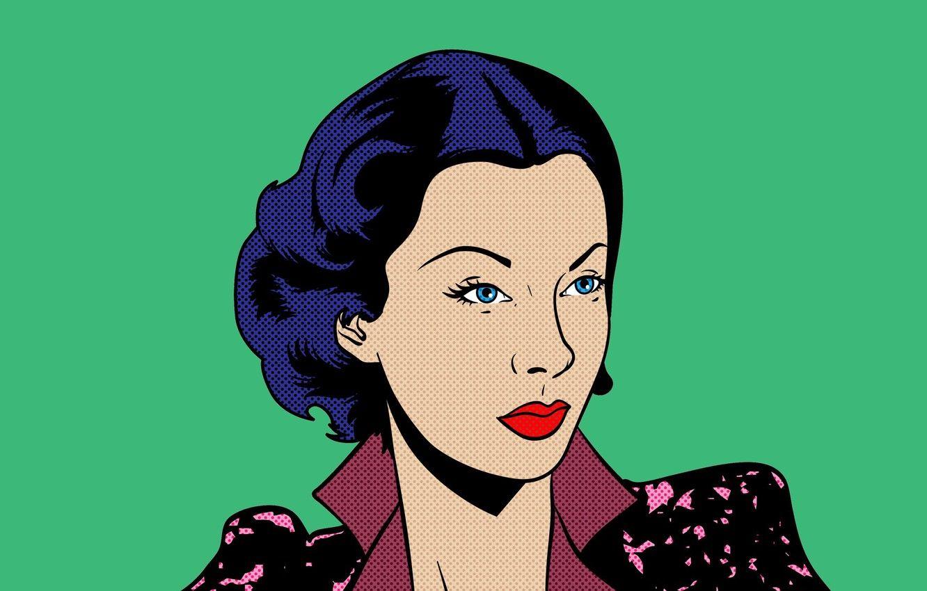 1332x850 Wallpaper Girl, Style, Girl, Portrait, Style, Portrait, Pop Art, Pop