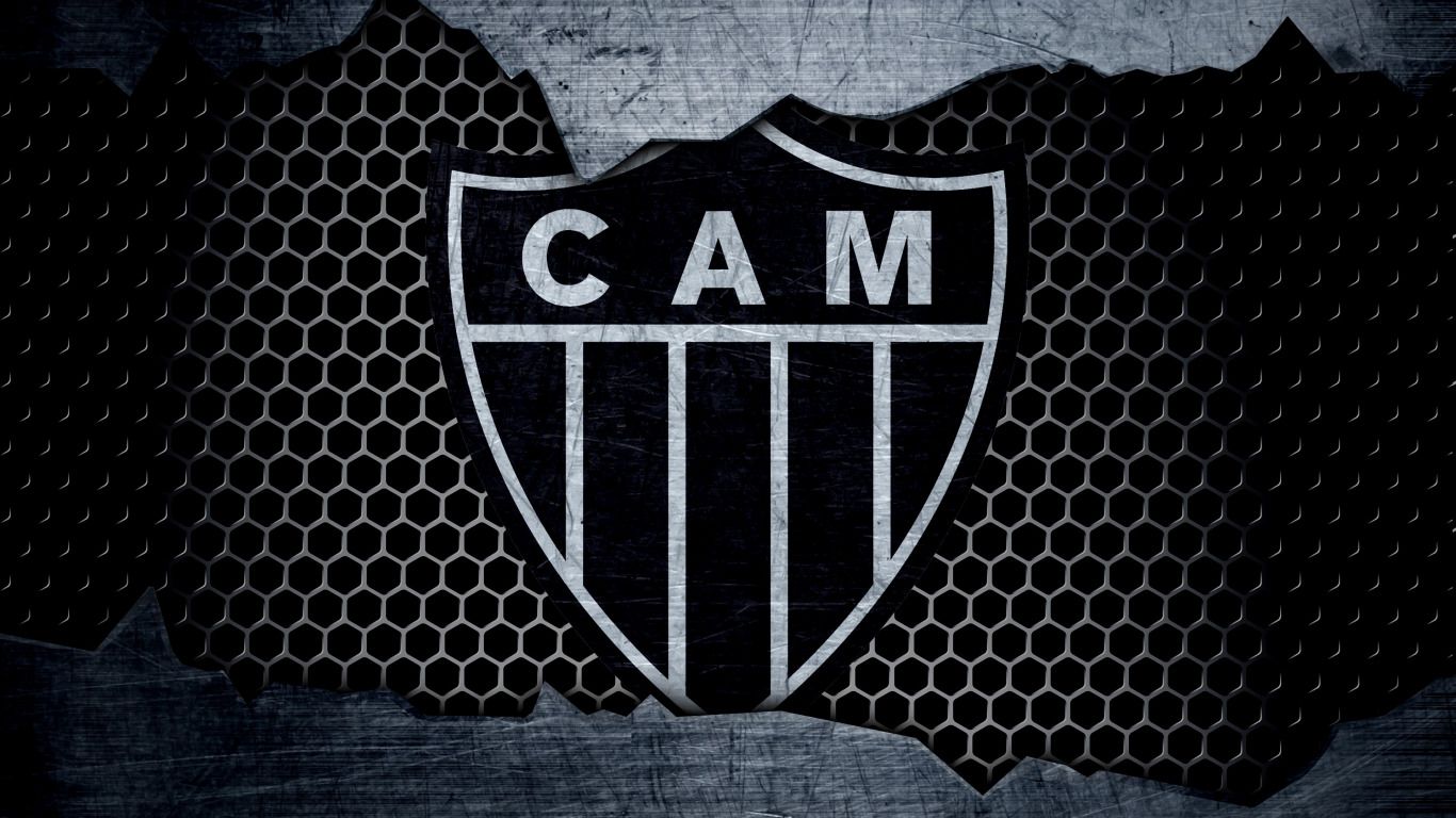 1366x768 Download wallpaper wallpaper, sport, logo, football, Atletico Mineiro, section sports in resolution 1366x768