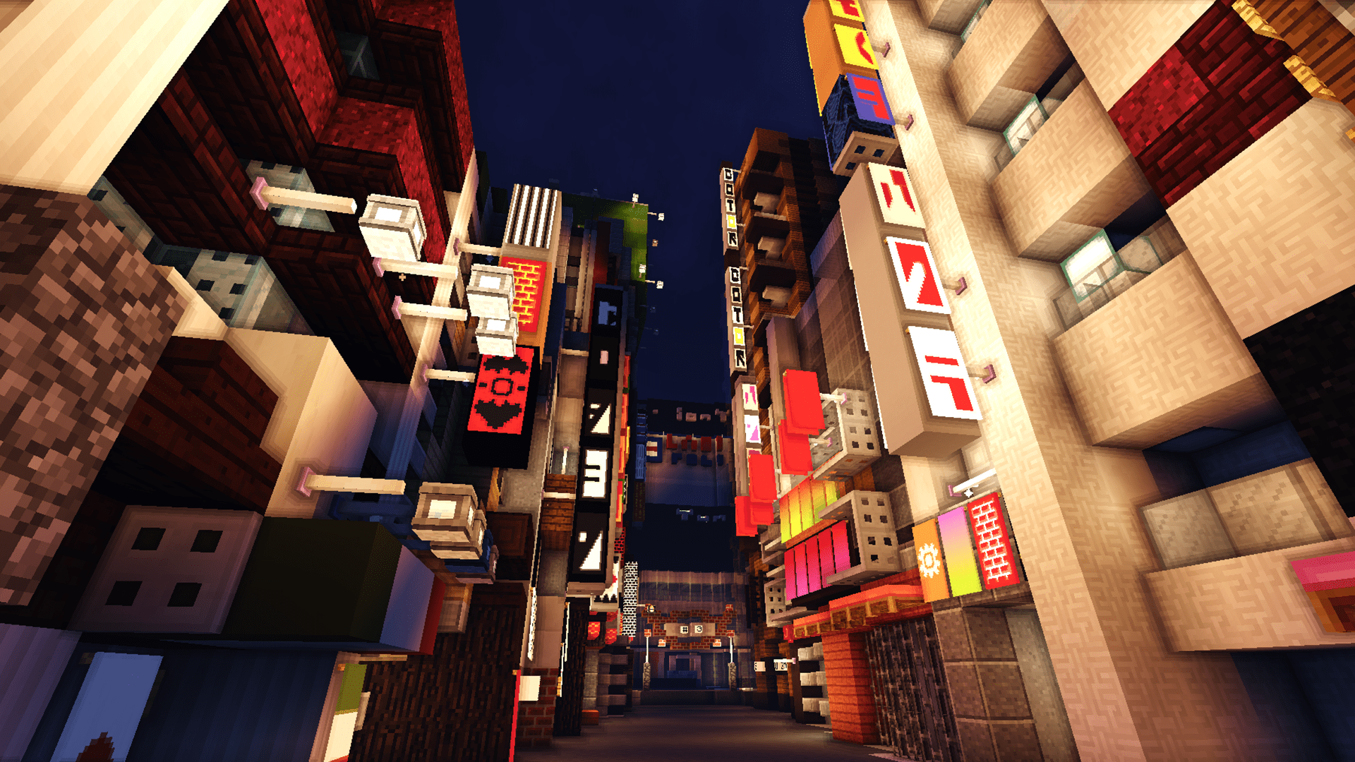 1920x1080 Kabukicho, Tokyo by MewMew by Build The Earth
