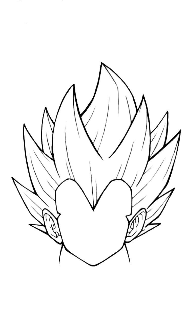 735x1310 Some Minimalistic Vegeta iPhone Wallpaper I made :)