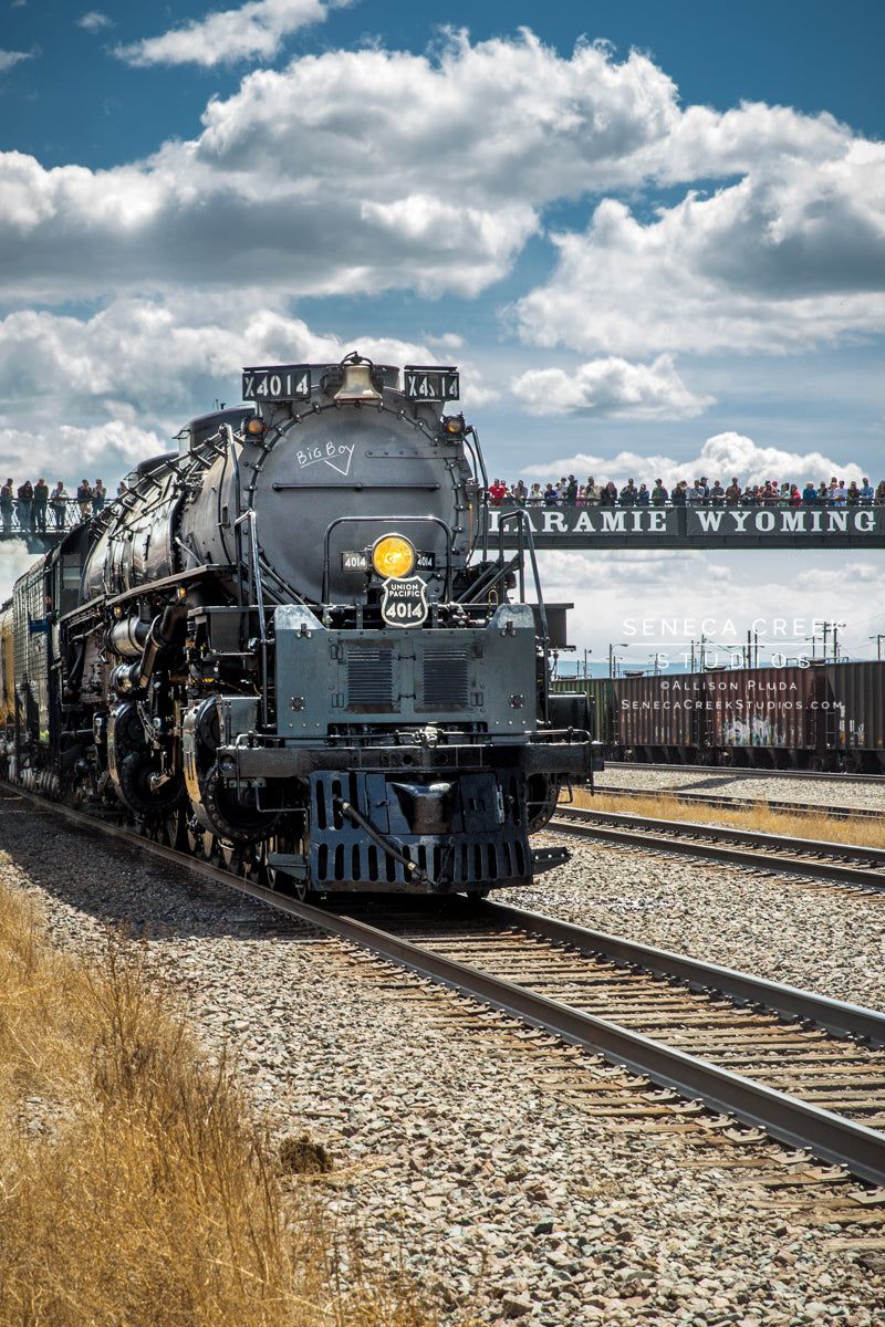 800x1200 Union Pacific Steam Locomotive Train Big Boy No. 4014 Leaving Laramie, Creek Studios