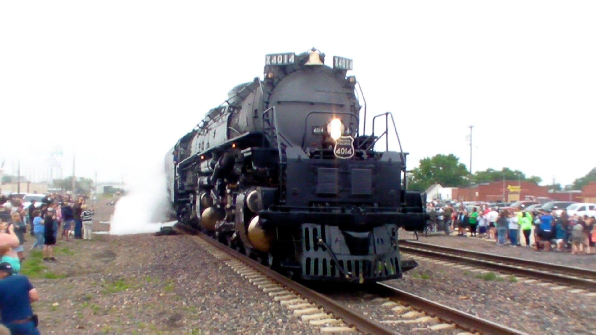 1920x1080 Big Boy train in Nebraska