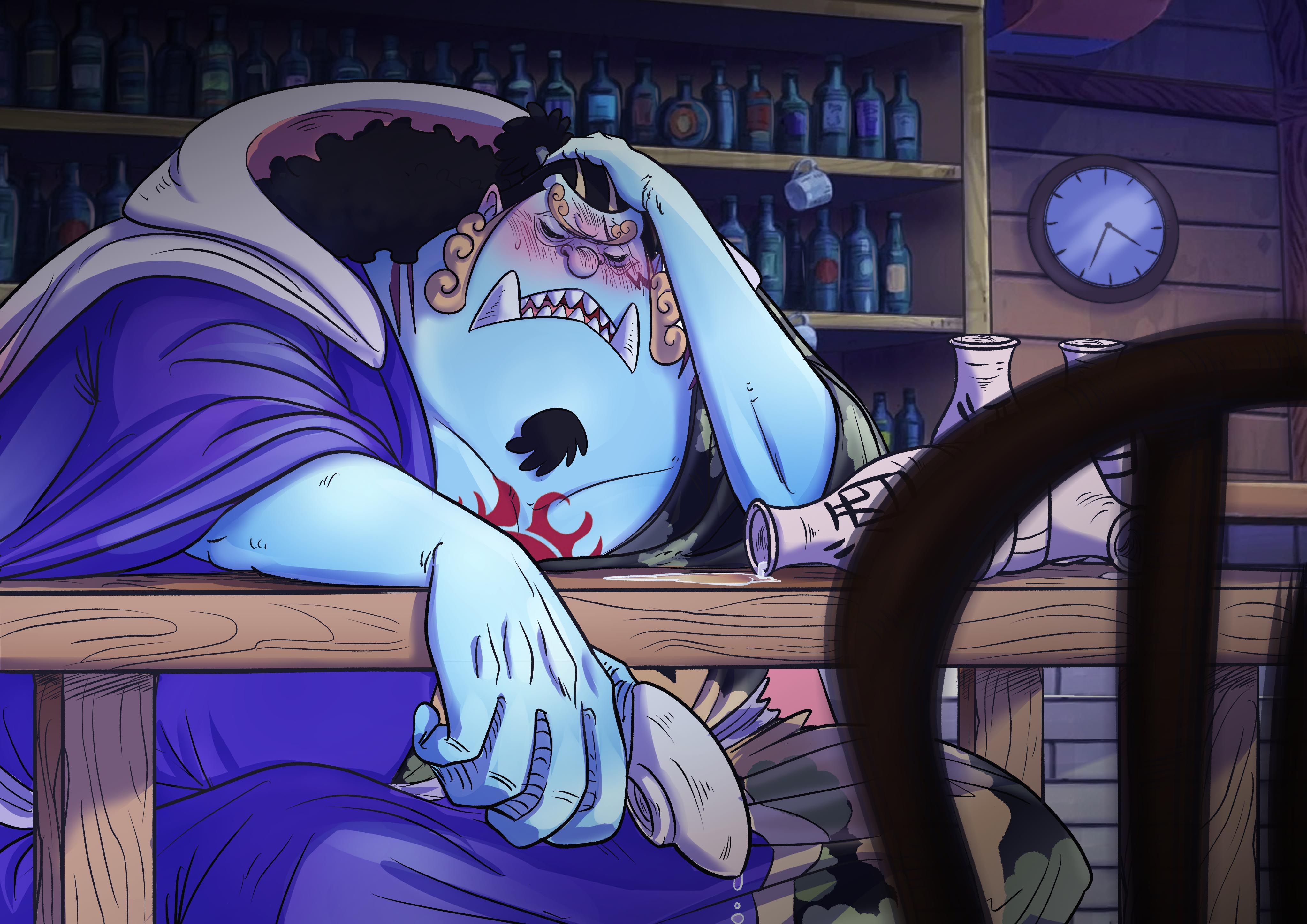 4093x2894 Jinbe (One Piece) HD Wallpaper and Background
