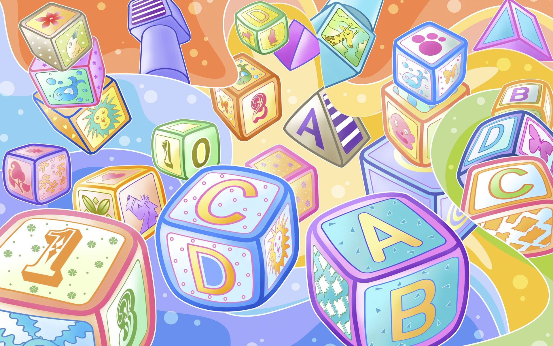 1920x1200 HD Alphabet Wallpaper