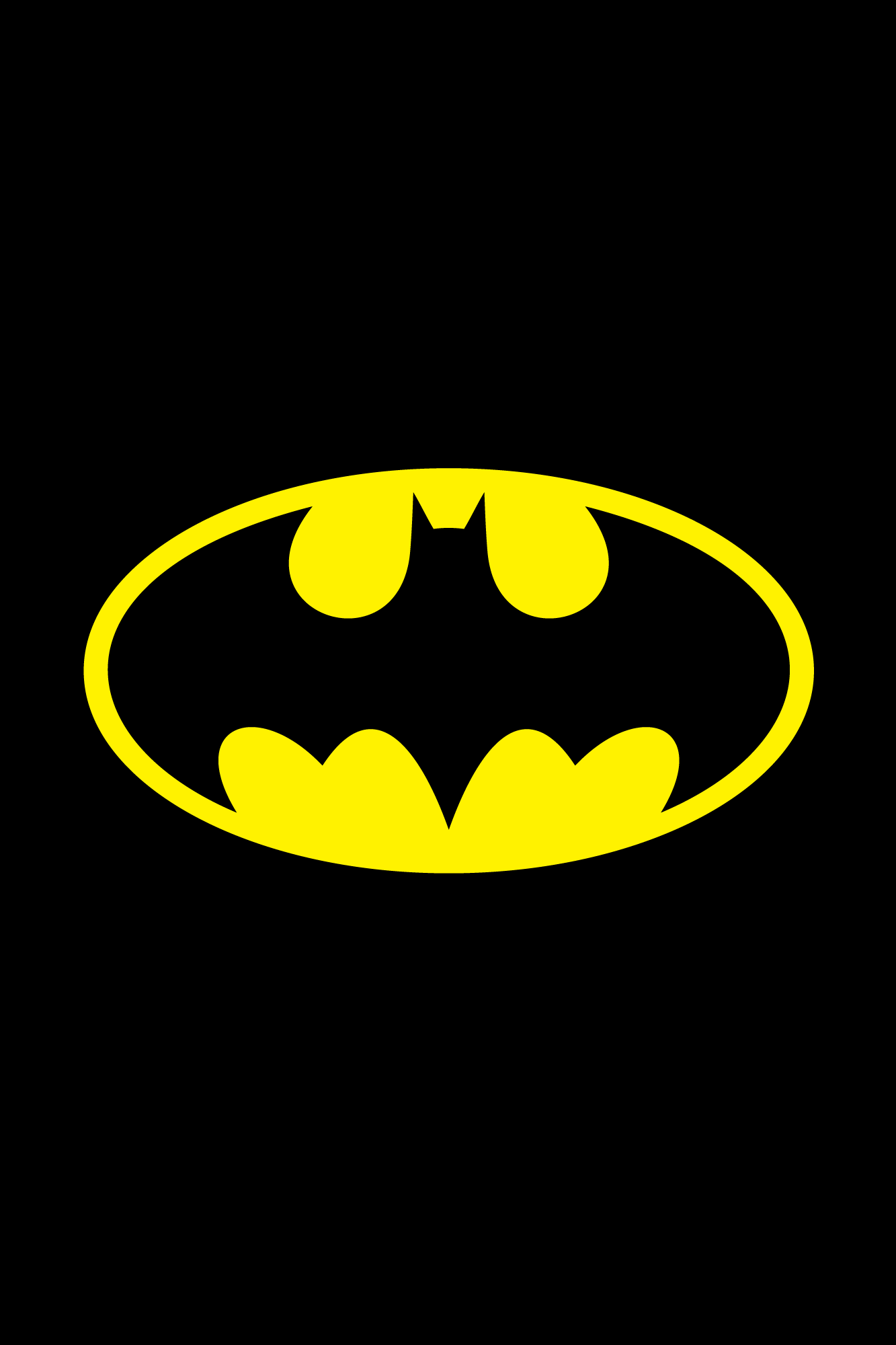 1333x2000 Biểu tượng Batman Hình nền điện thoại Hình ảnh Full HD Hình nền Fr