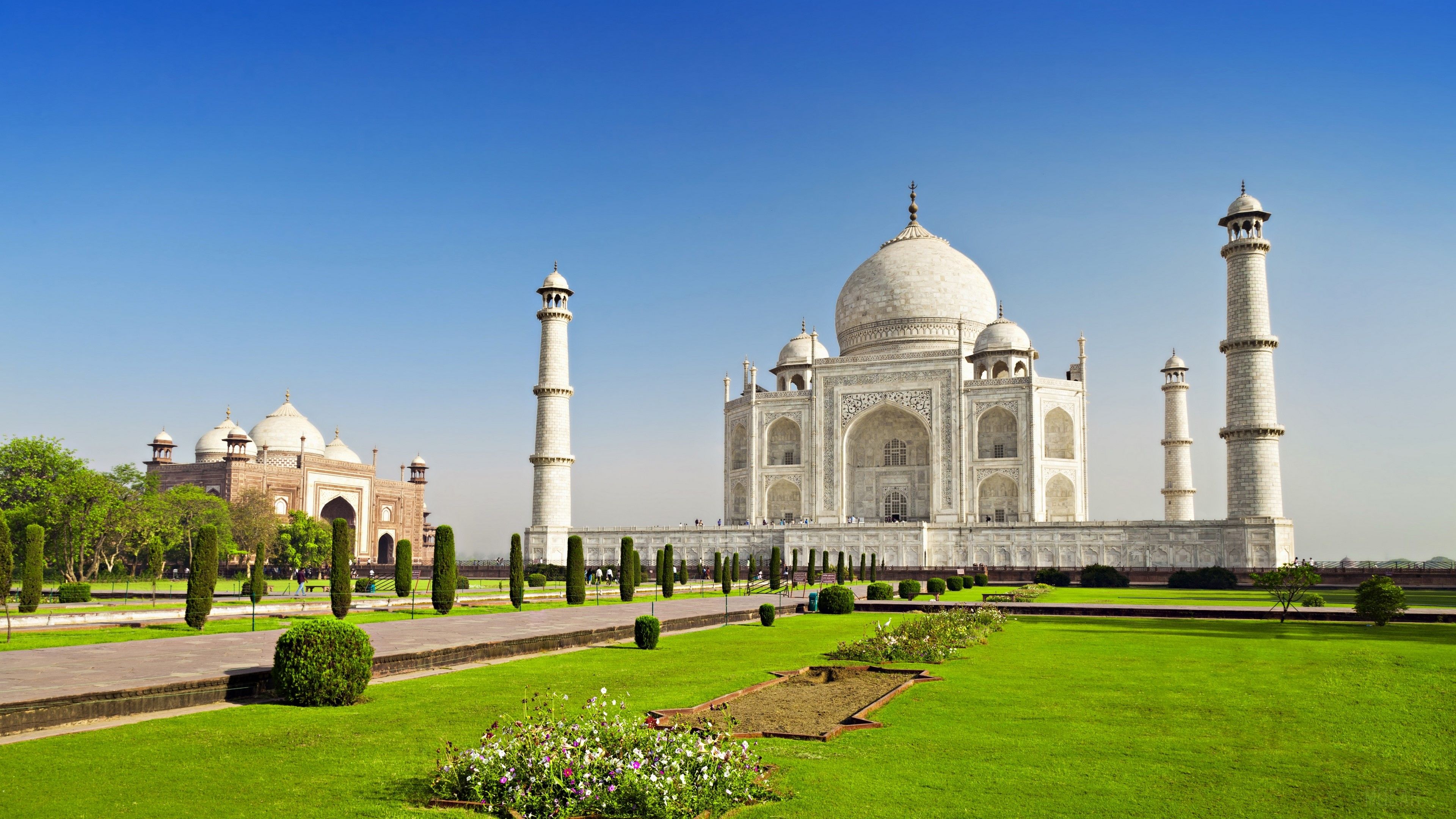 3840x2160 taj mahal 1080P, 2k, 4k HD wallpaper, background free download