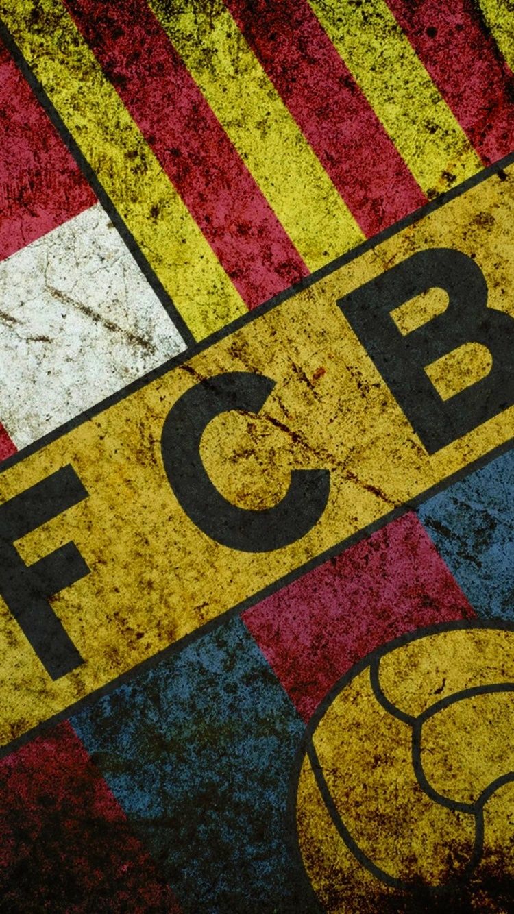 750x1334 Wallpaper / Sports FC Barcelona Phone Wallpaper, Logo, Soccer, 750x1334 free download