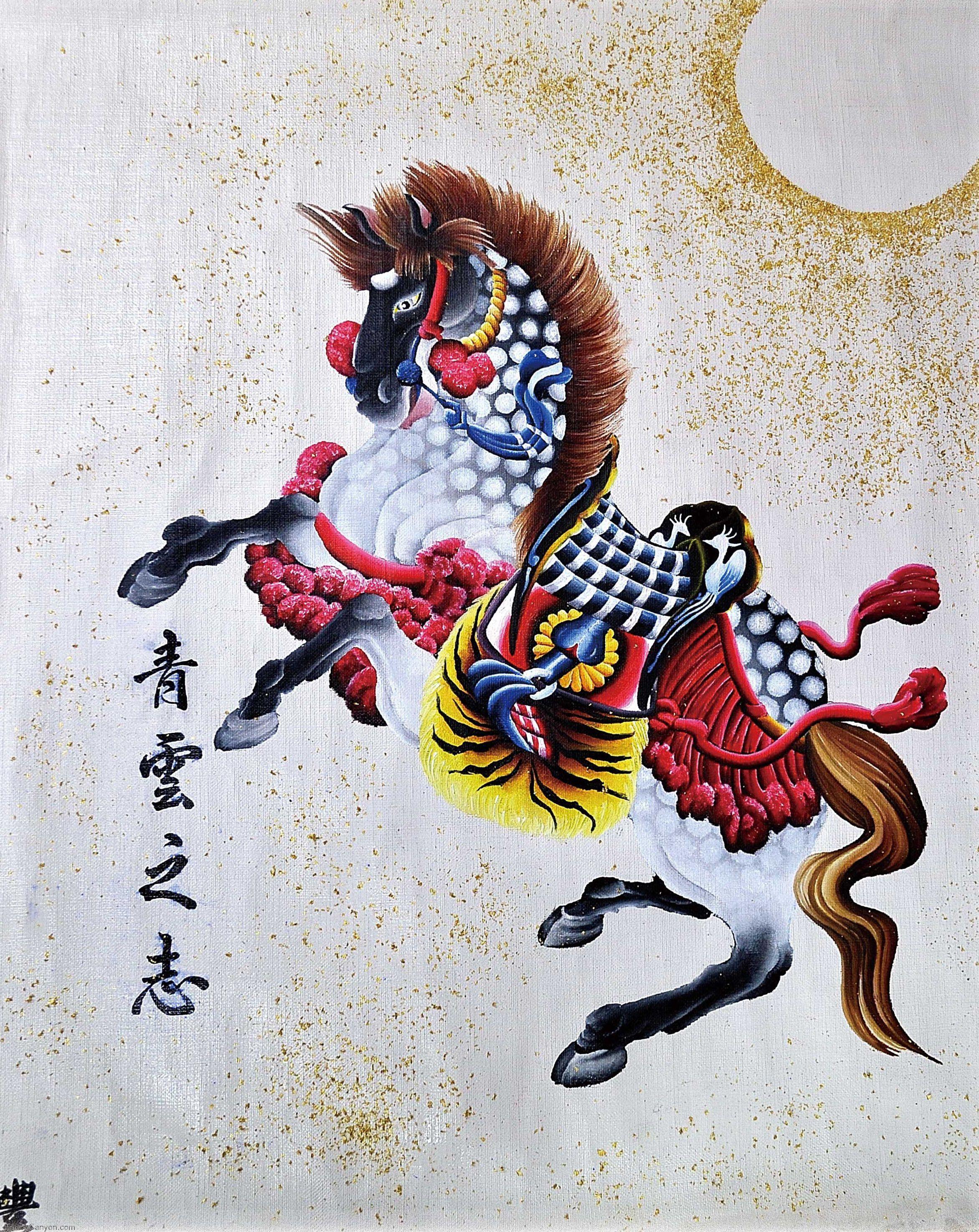 Beautiful Paint Horses Wallpaper