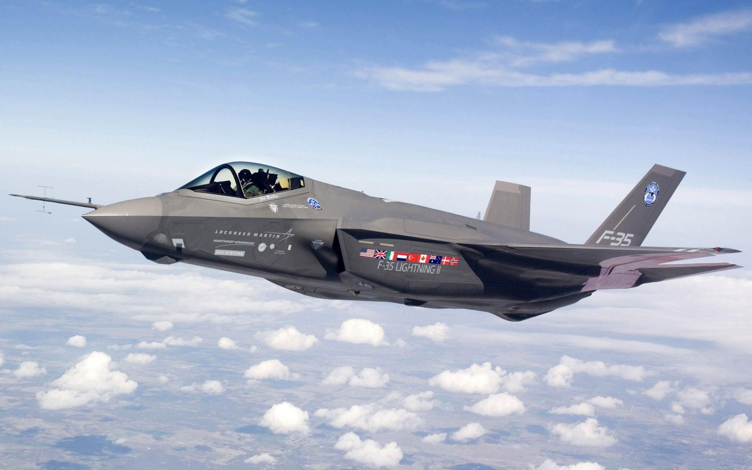 2560x1600 Lockheed Martin F 35 Lightning II Aviation Aircraft Desktop Wallpaper