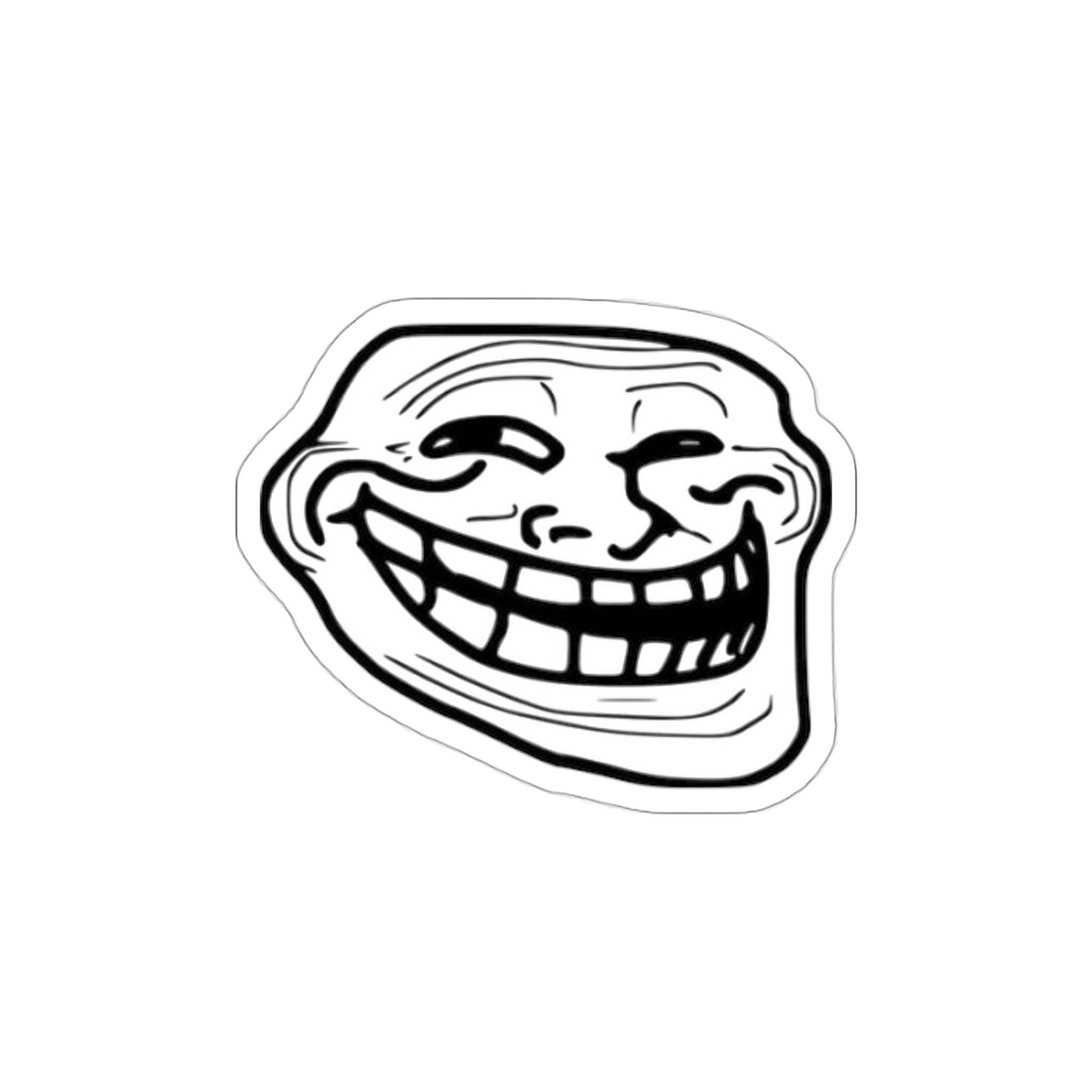 Roblox T-shirt Internet Troll Rage Comic Trollface PNG - Free Download in  2023