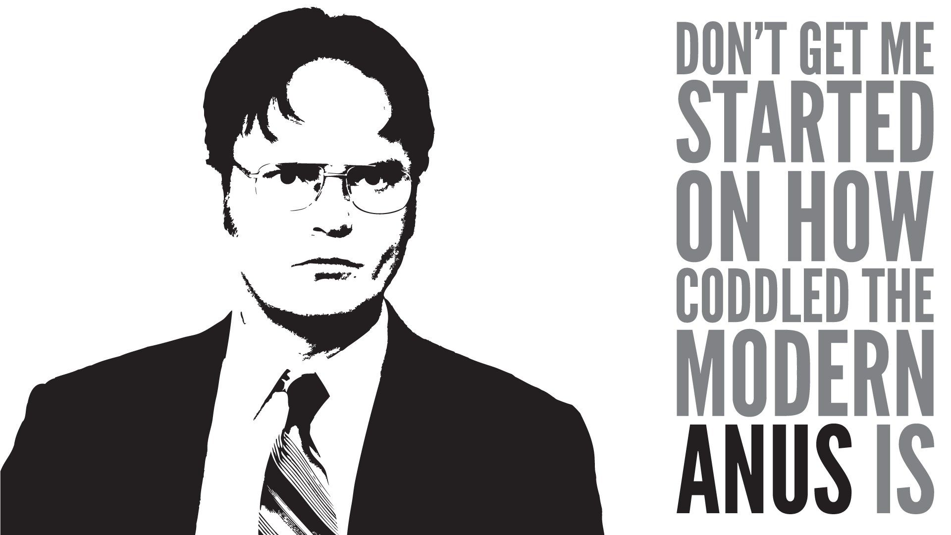1920x1080 Dwight Schrute Wallpaper