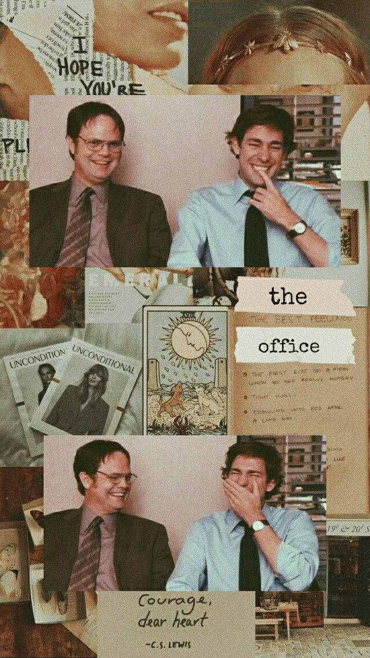 720x1280 Download Dwight And Jim The Office iPhone Wallpaper