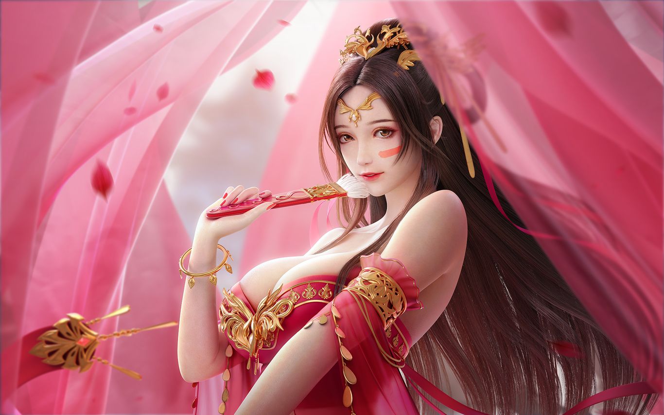 1366x854 DiaoChan By Xie Cheng MingD