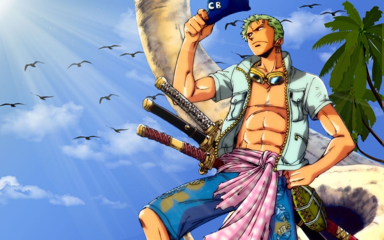 1280x800 Roronoa Zoro Piece Wallpaper