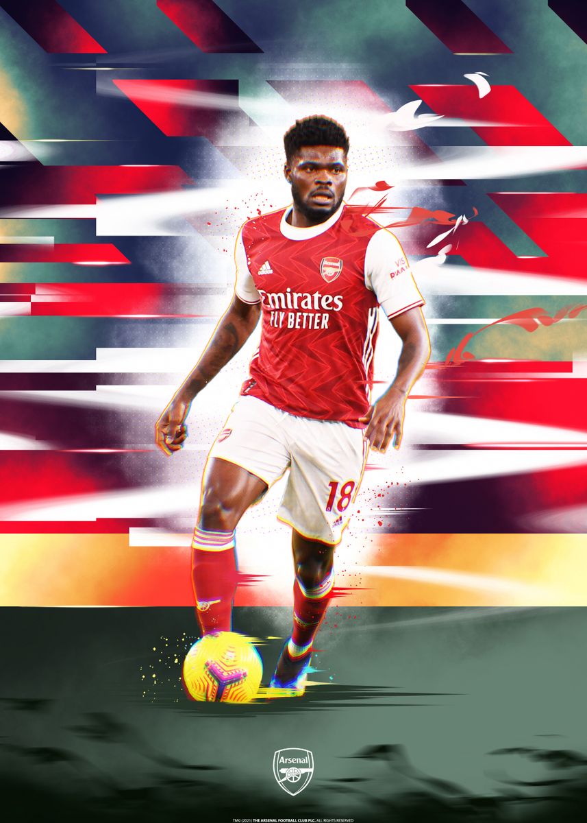 857x1200 Thomas Partey' Poster