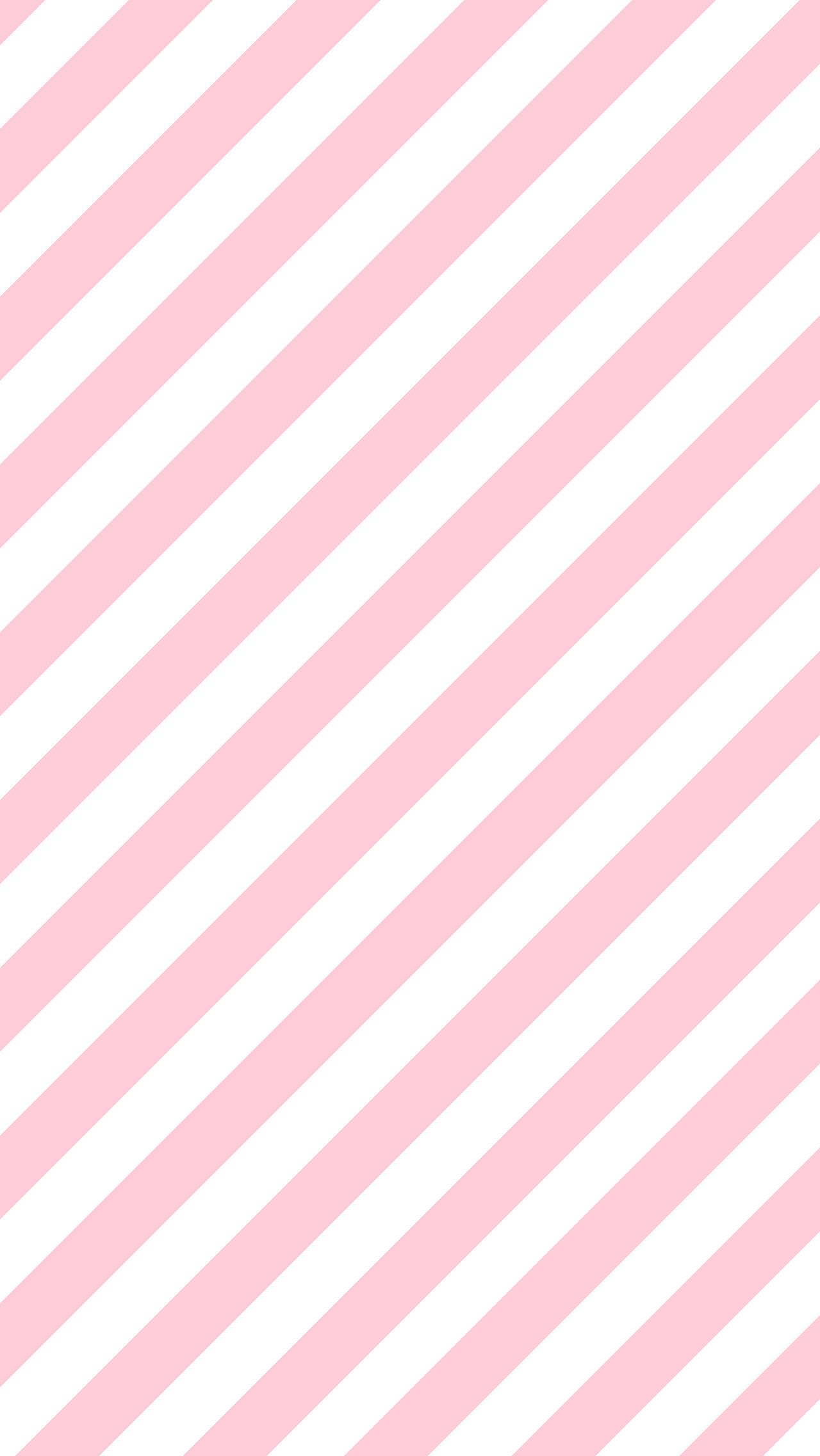 1280x2272 Download Diagonal Pink And White Lines Preppy PFP Wallpaper