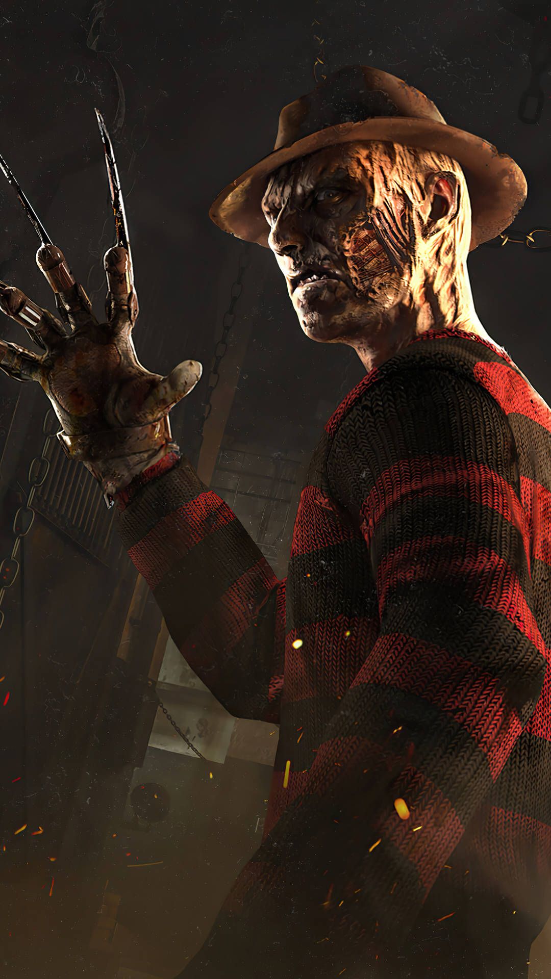 1080x1920 Download Serial Killer Freddy Krueger Wallpaper