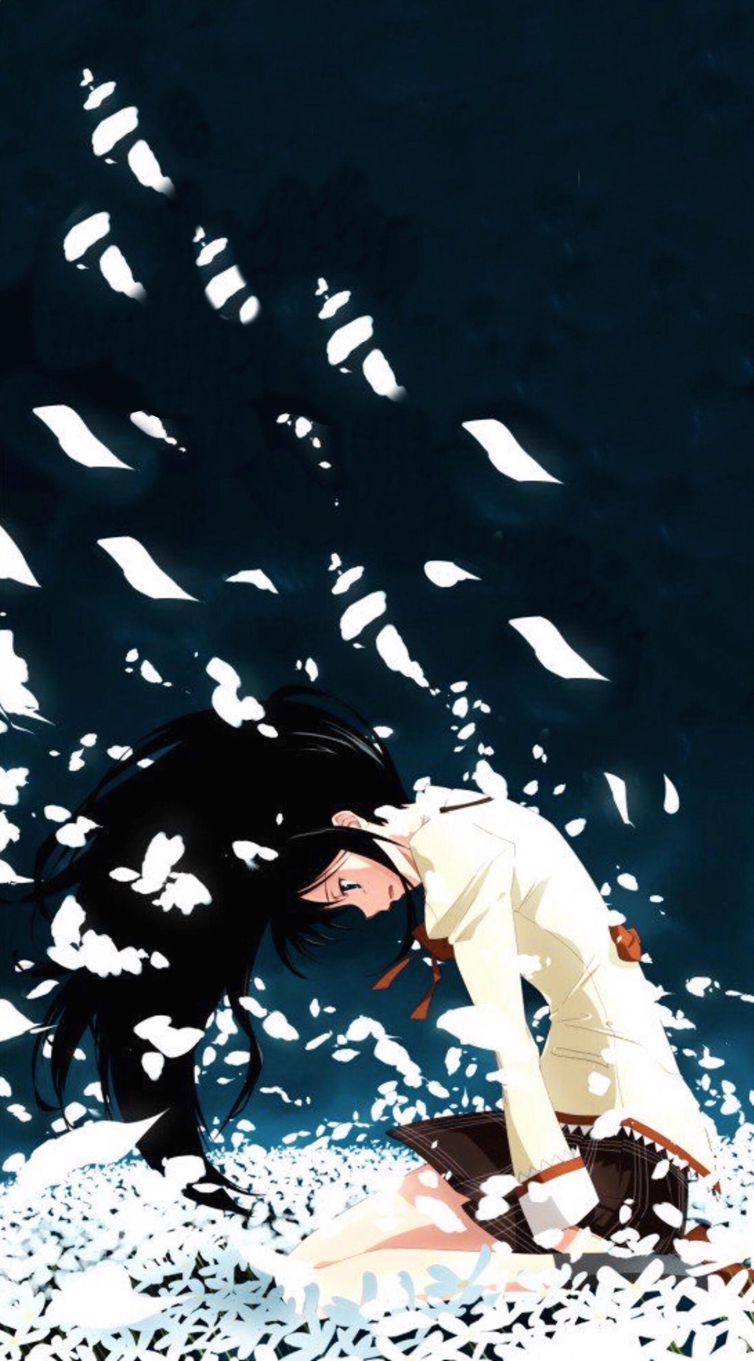 1536x2774 Devastated Homura wallpaper
