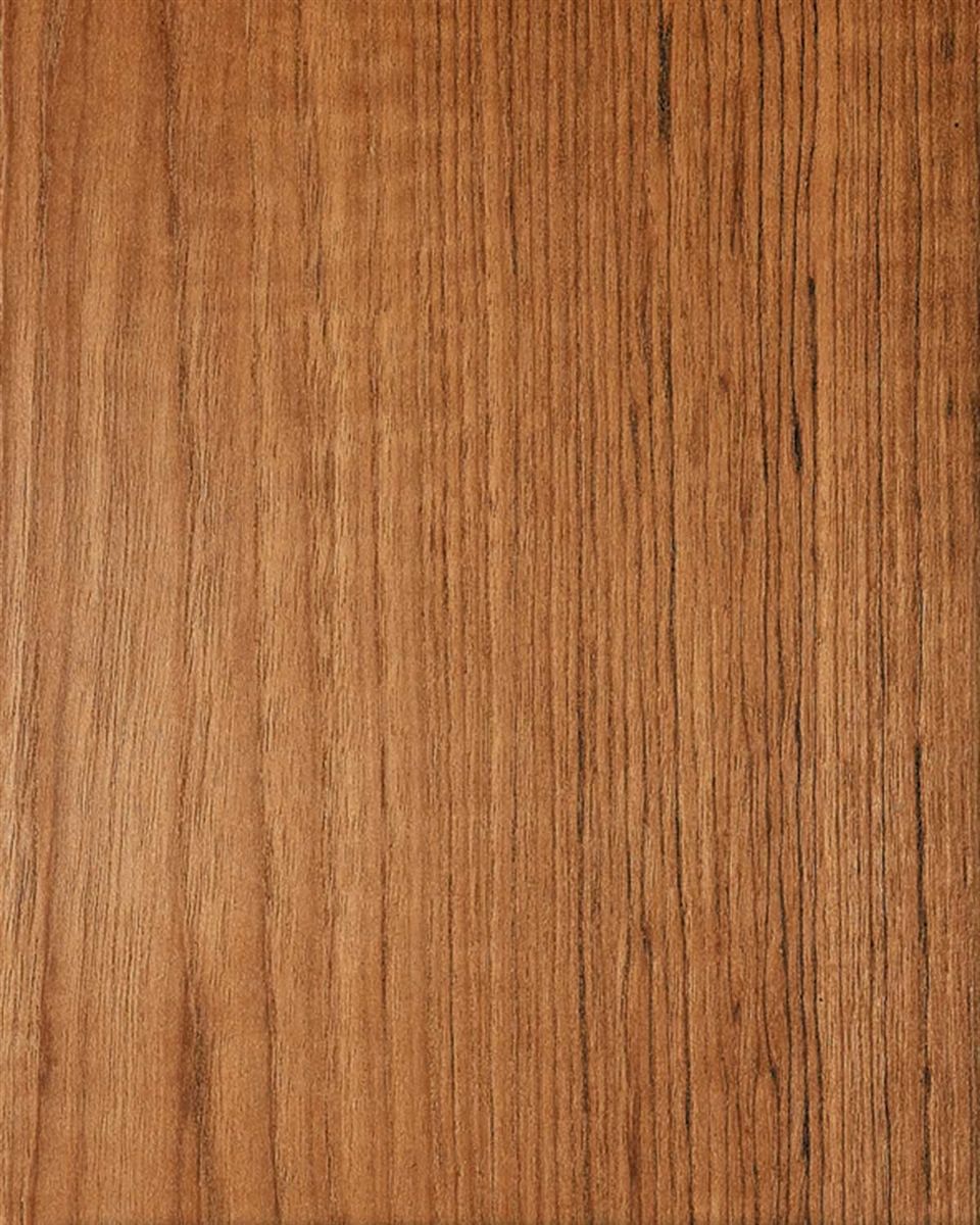 960x1200 Cathedral grained teak wood veneer wall covering. Rustic wood look wallpaper. Free Shipping!