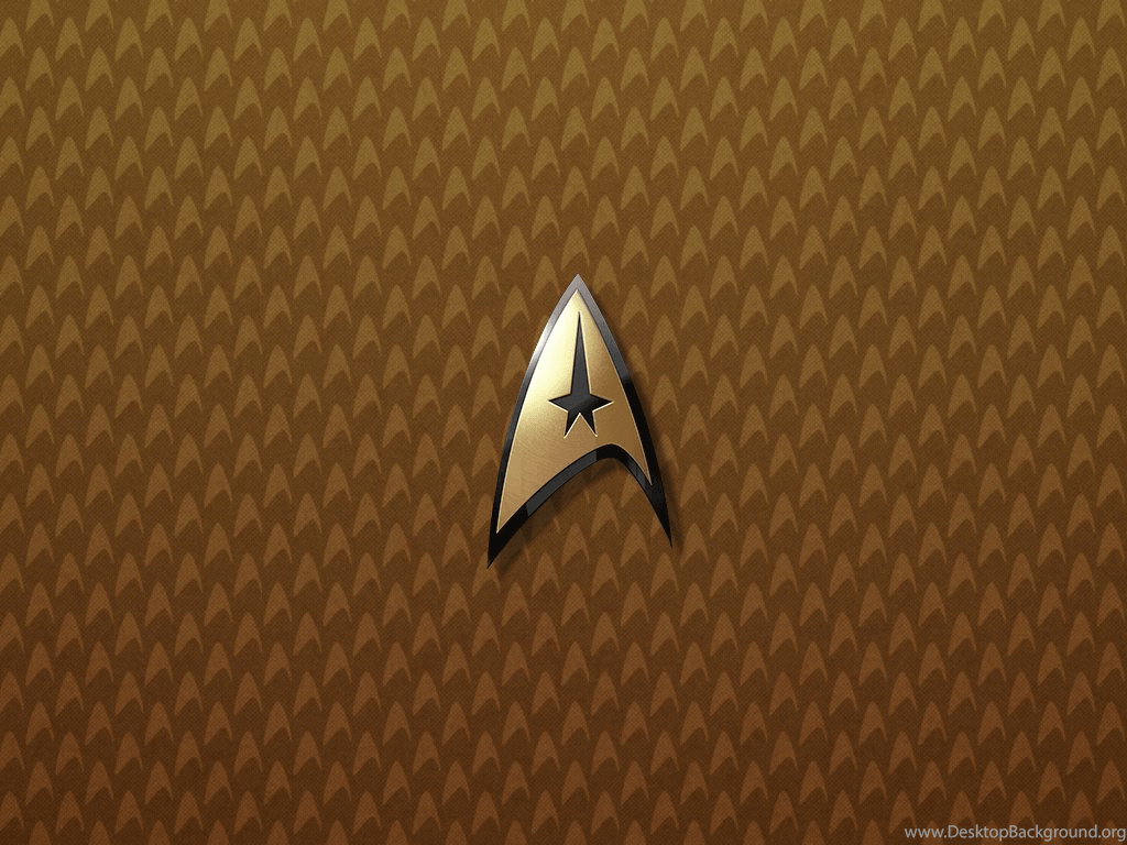 1024x768 Star Trek Badges Logos Badge Desktop Background